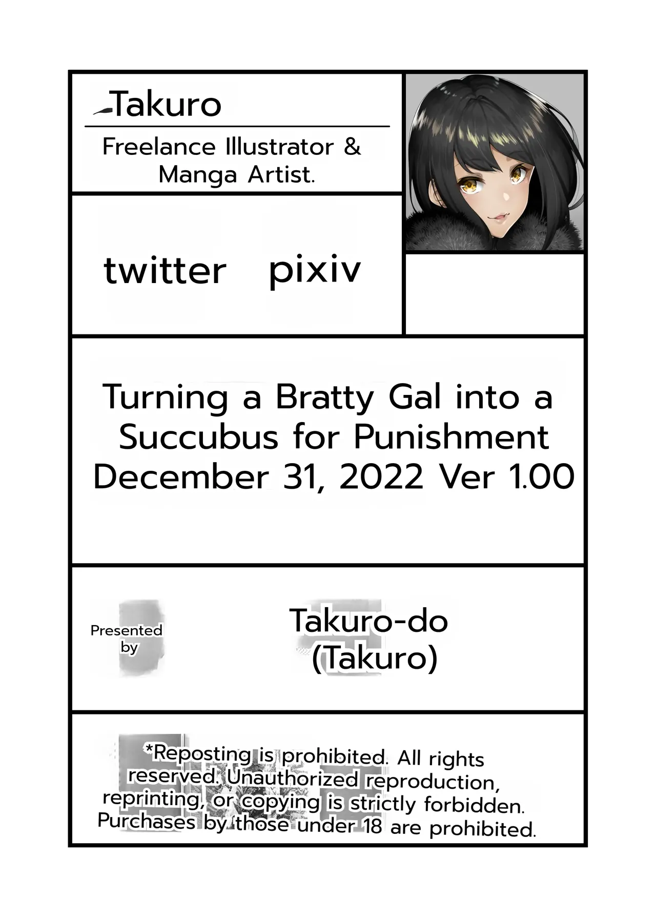 [Takurowo-dou (Takurowo)]Namaiki Gal o Succubus ni Shite Oshioki Shitatta Ken | Turning a Bratty Gal into a Succubus for Punishment[English] [DNTA] [Digital] Page 53