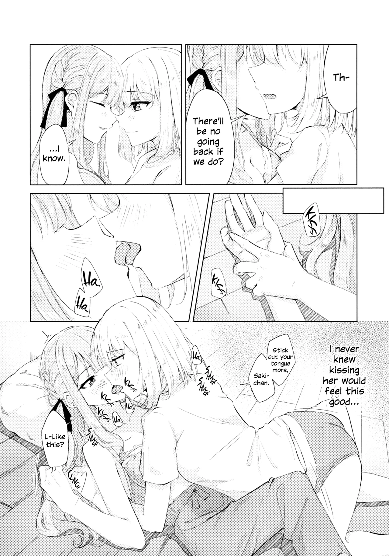 (Comic Treasure 46) [Shinryoku Chabaen (Chibi Chosu)]Yaneura Heya no Touhikou | Escape in the Hideaway(BanG Dream! Ave Mujica) [English] Page 14