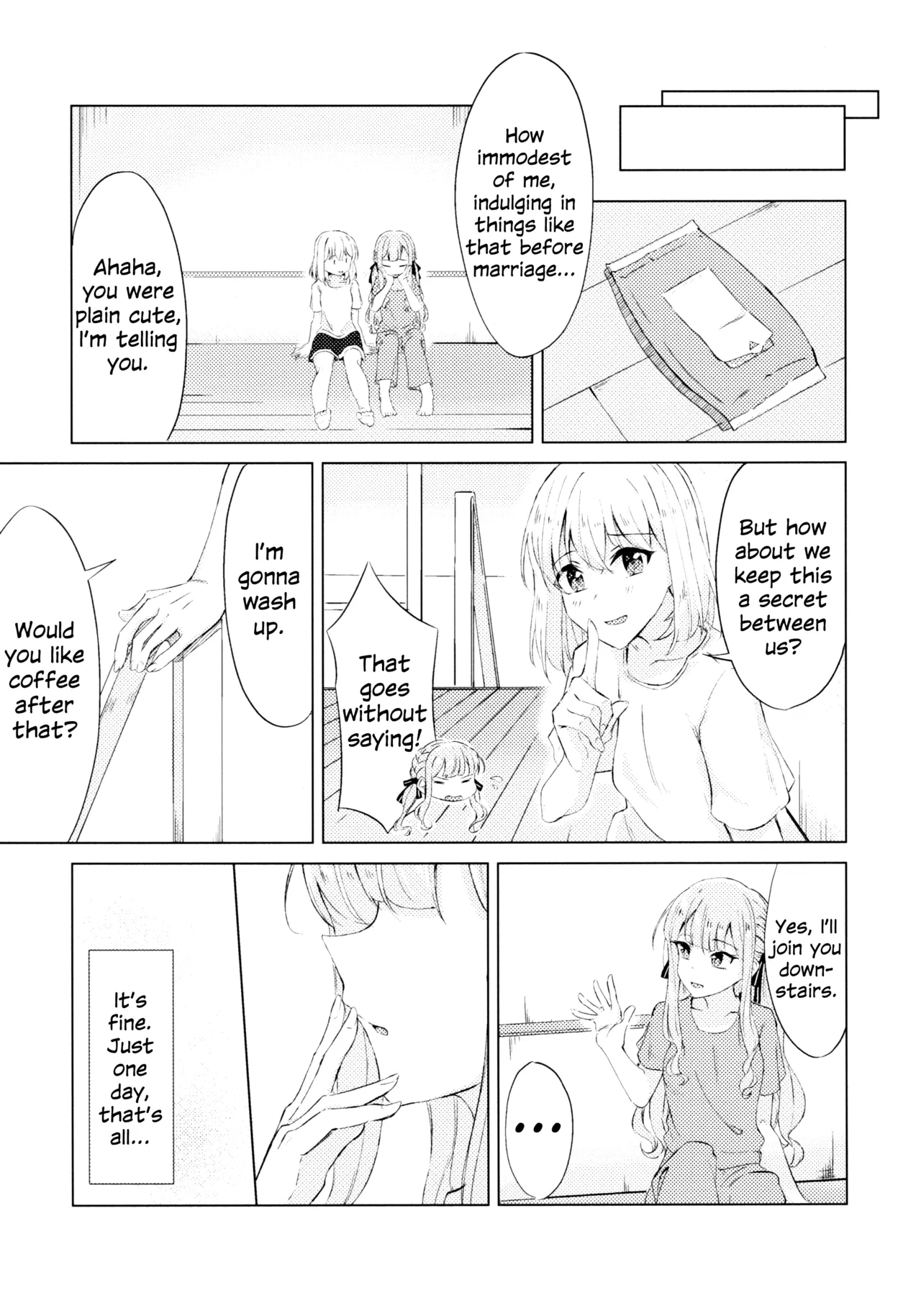 (Comic Treasure 46) [Shinryoku Chabaen (Chibi Chosu)]Yaneura Heya no Touhikou | Escape in the Hideaway(BanG Dream! Ave Mujica) [English] Page 20
