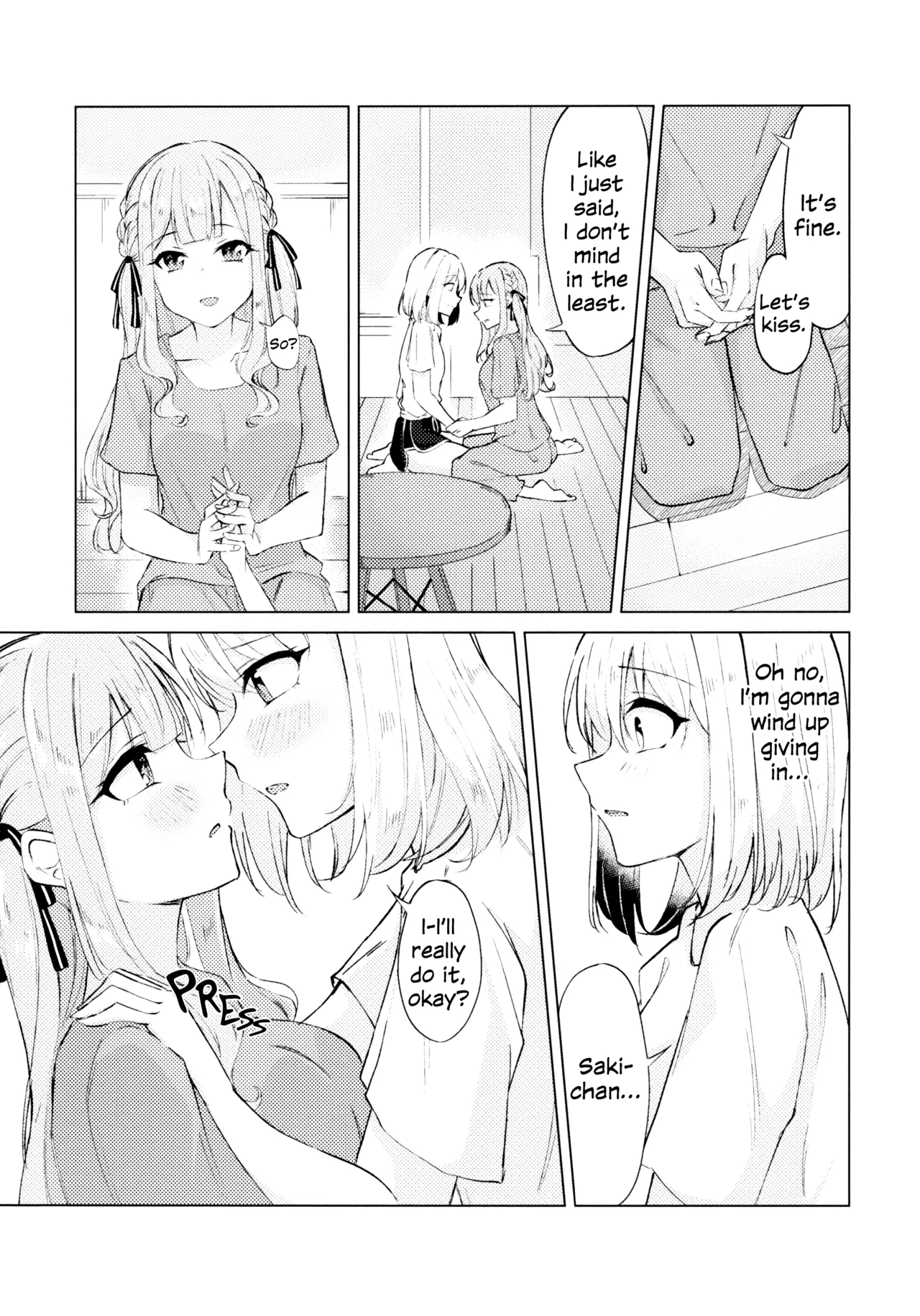 (Comic Treasure 46) [Shinryoku Chabaen (Chibi Chosu)]Yaneura Heya no Touhikou | Escape in the Hideaway(BanG Dream! Ave Mujica) [English] Page 9