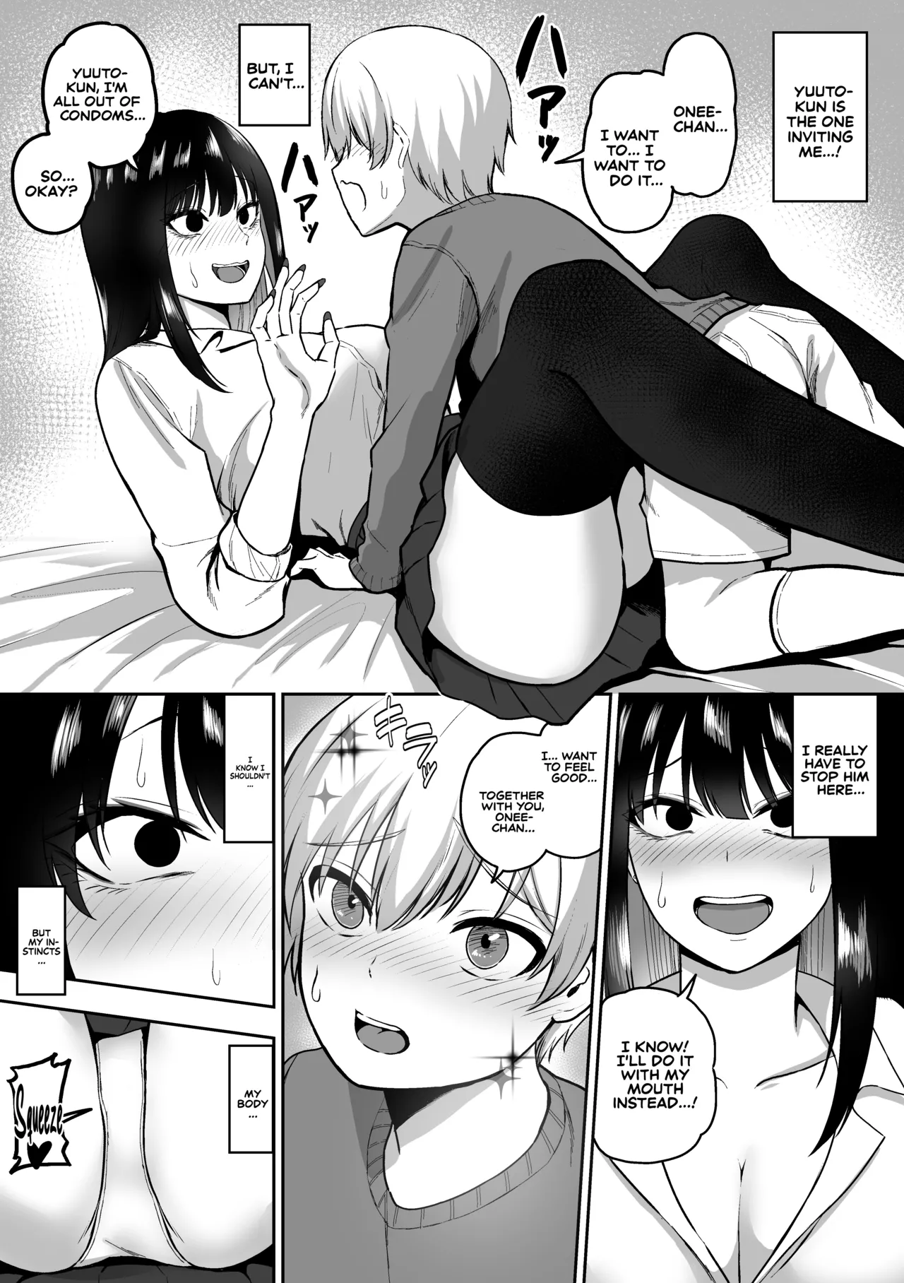 [sanshoku nerune]Onee-san to Ecchi na Koto o Ippai suru Hanashi | The Story of How I End up Having Lots of Sex with an Older Girl[English] [Sonarin迫] Page 38
