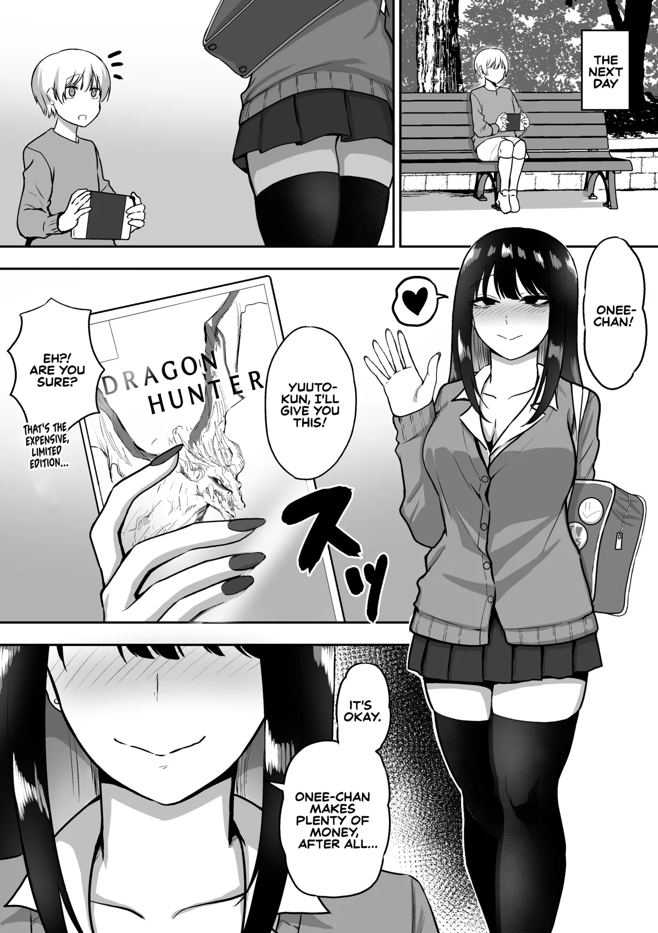 [sanshoku nerune]Onee-san to Ecchi na Koto o Ippai suru Hanashi | The Story of How I End up Having Lots of Sex with an Older Girl[English] [Sonarin迫] Page 53