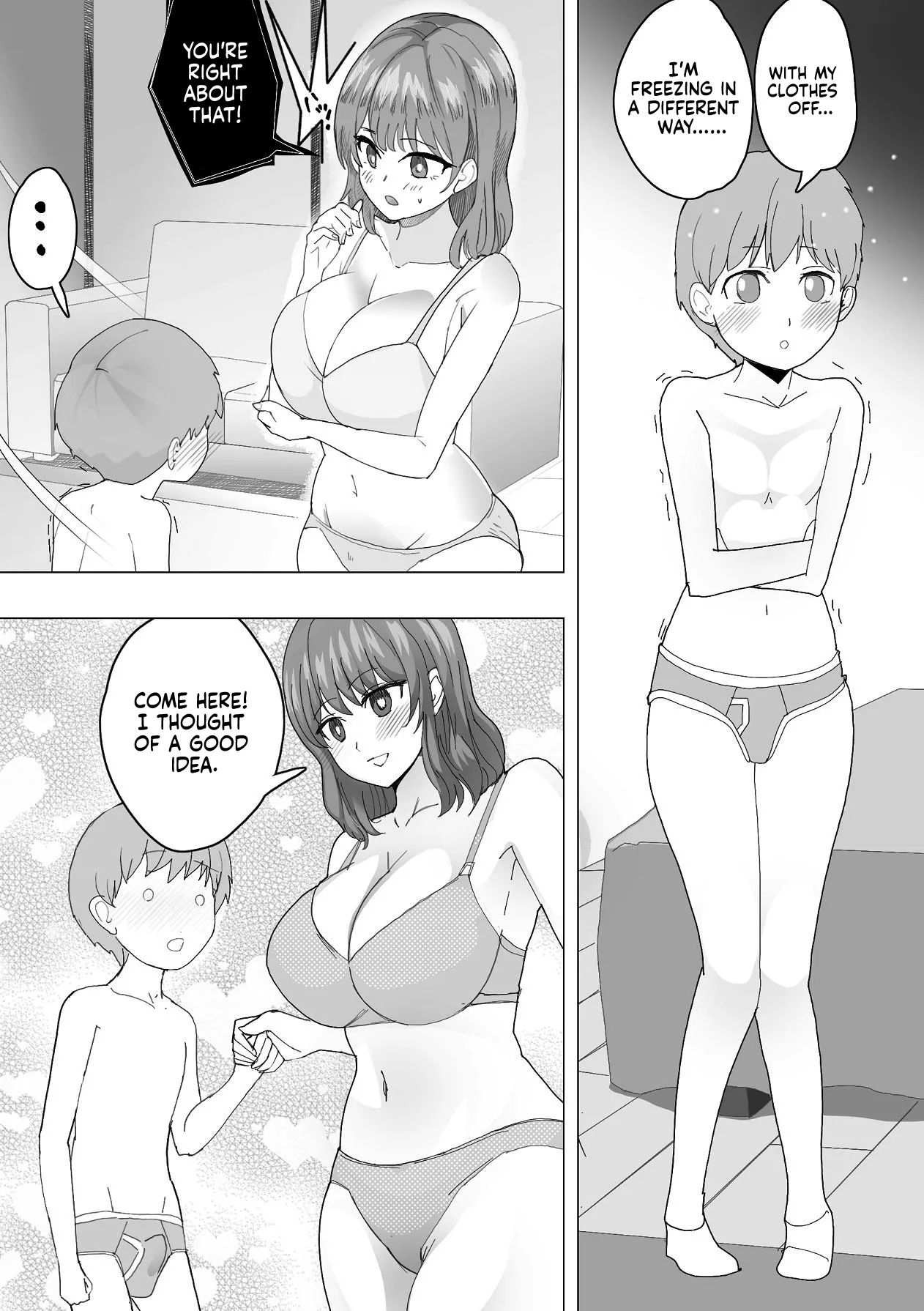 [Oishiko]Komatteiru Kinjo no Shota o Hogoshita JK Shimai - Tonari no Onee-san | The Older Girls Next Door[English] [Sonarin迫] Page 13
