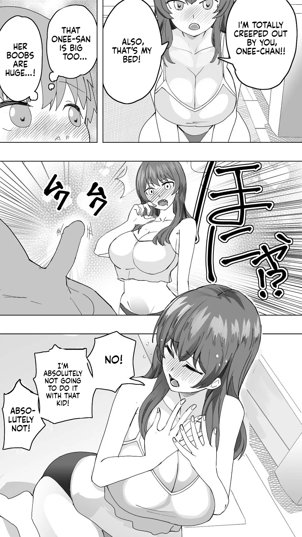 [Oishiko]Komatteiru Kinjo no Shota o Hogoshita JK Shimai - Tonari no Onee-san | The Older Girls Next Door[English] [Sonarin迫] Page 35