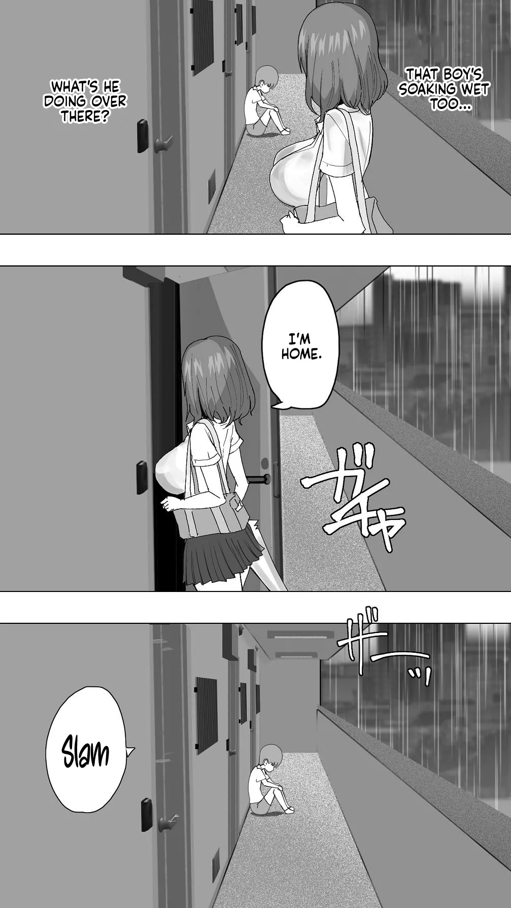 [Oishiko]Komatteiru Kinjo no Shota o Hogoshita JK Shimai - Tonari no Onee-san | The Older Girls Next Door[English] [Sonarin迫] Page 8
