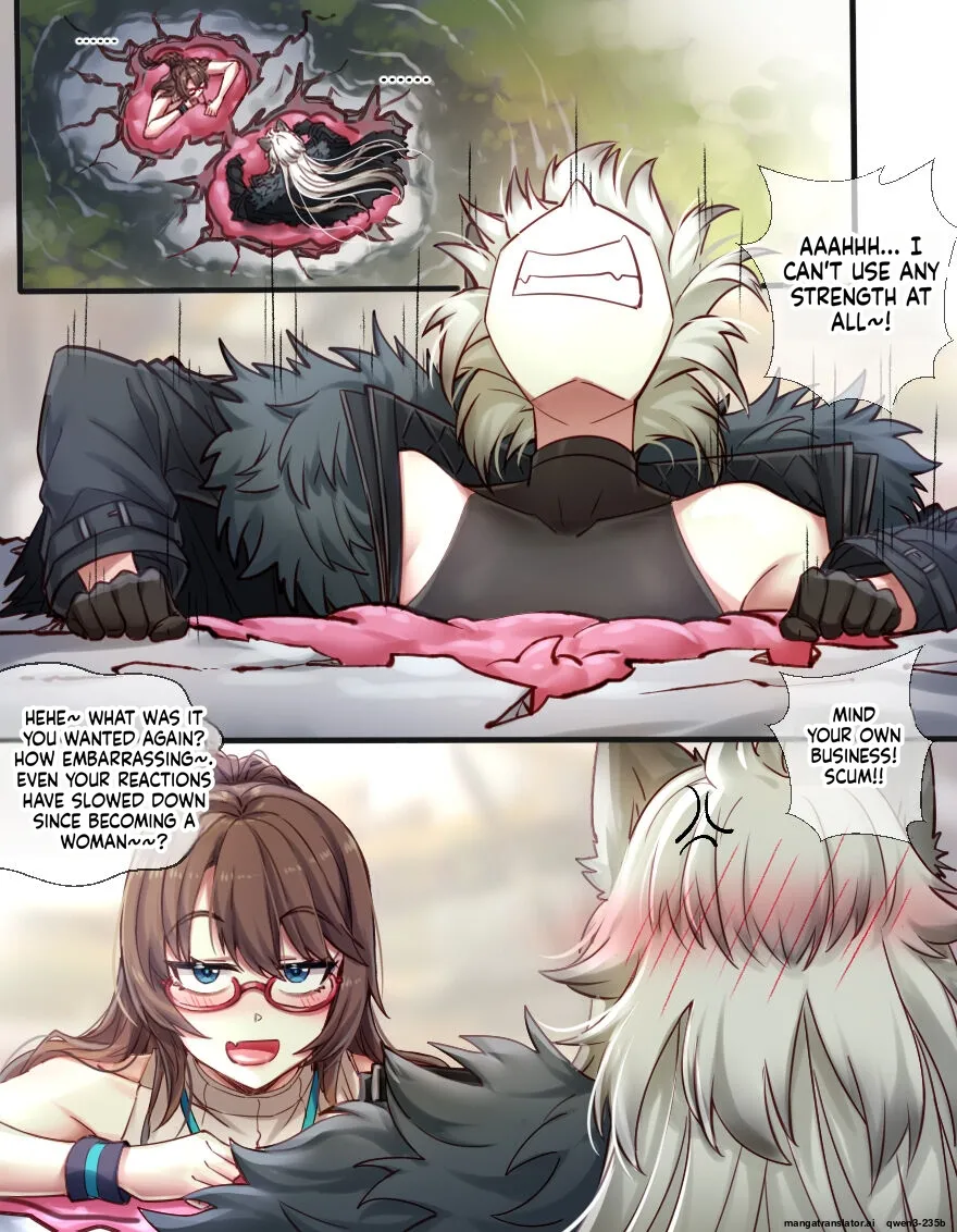 [LSC5]Silverash♀ Falls into a Tentacle Hole[English] [SCANMTL] Page 8