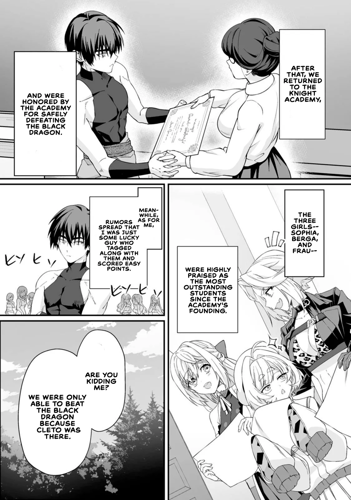 [Tomobashi Kametsu, Kurenai no Nita Mame]I, the Only Male Knight in a Chastity-Reversed World, Entered the Female Knight Academy and Was Treated as a Hero for Some Reason ~ Unrivaled in the Harem with My Unequaled Skills ~ Volume 2[KappaBeast] [English] Page 155