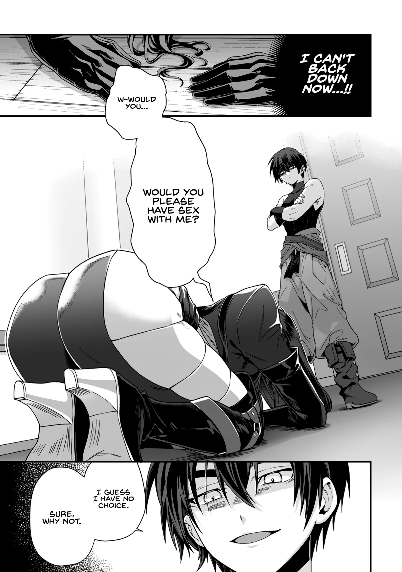 [Tomobashi Kametsu, Kurenai no Nita Mame]I, the Only Male Knight in a Chastity-Reversed World, Entered the Female Knight Academy and Was Treated as a Hero for Some Reason ~ Unrivaled in the Harem with My Unequaled Skills ~ Volume 2[KappaBeast] [English] Page 37