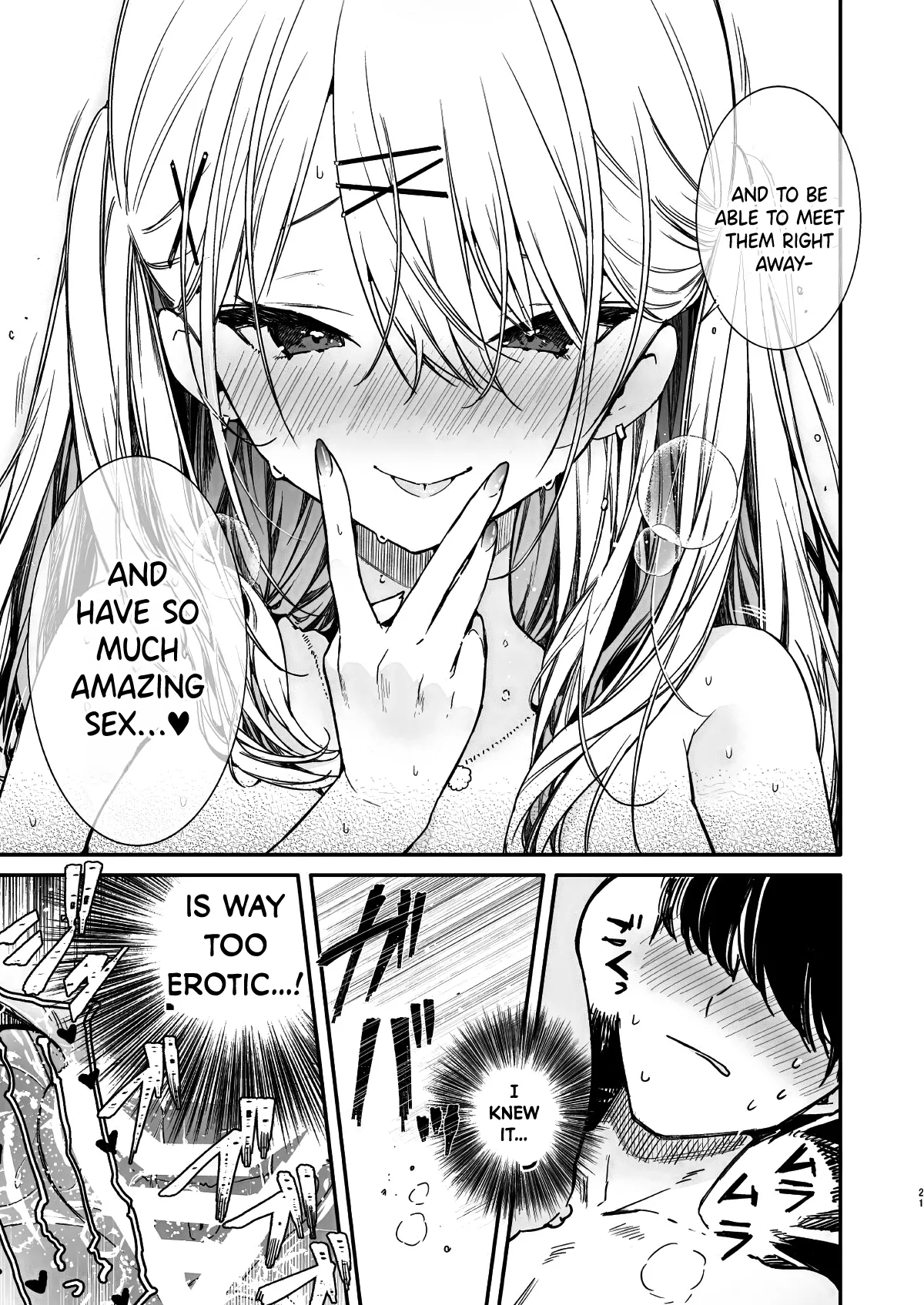 [Mutou Koucha]Gal Kanojo to Kageki AV no Mane shitara Taihen na Koto ni natta Ecchi[English] [Digital] Page 20