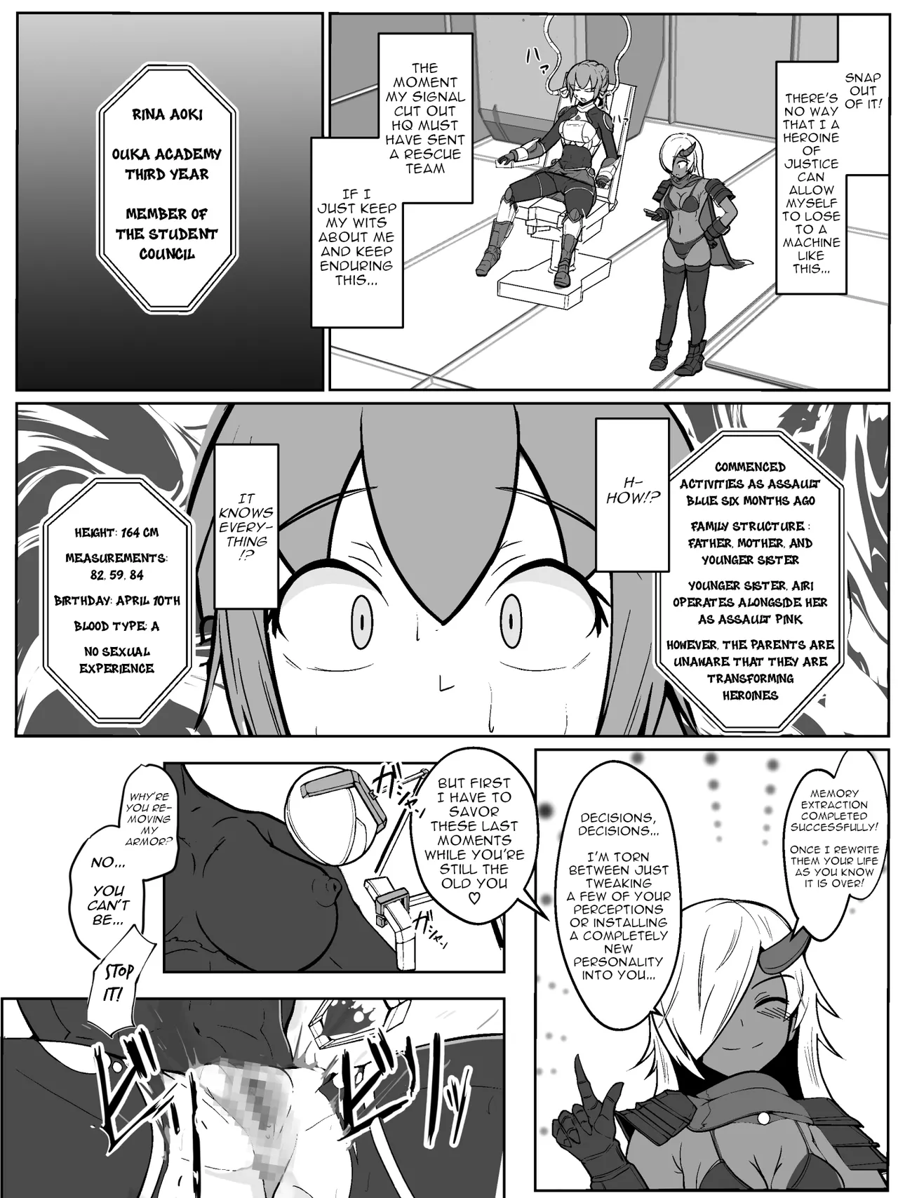 [Arujima]Soukou Senki Assault Blue ~Haiboku Heroine Subete o Ubaware Zetsubousu~[English] Page 10