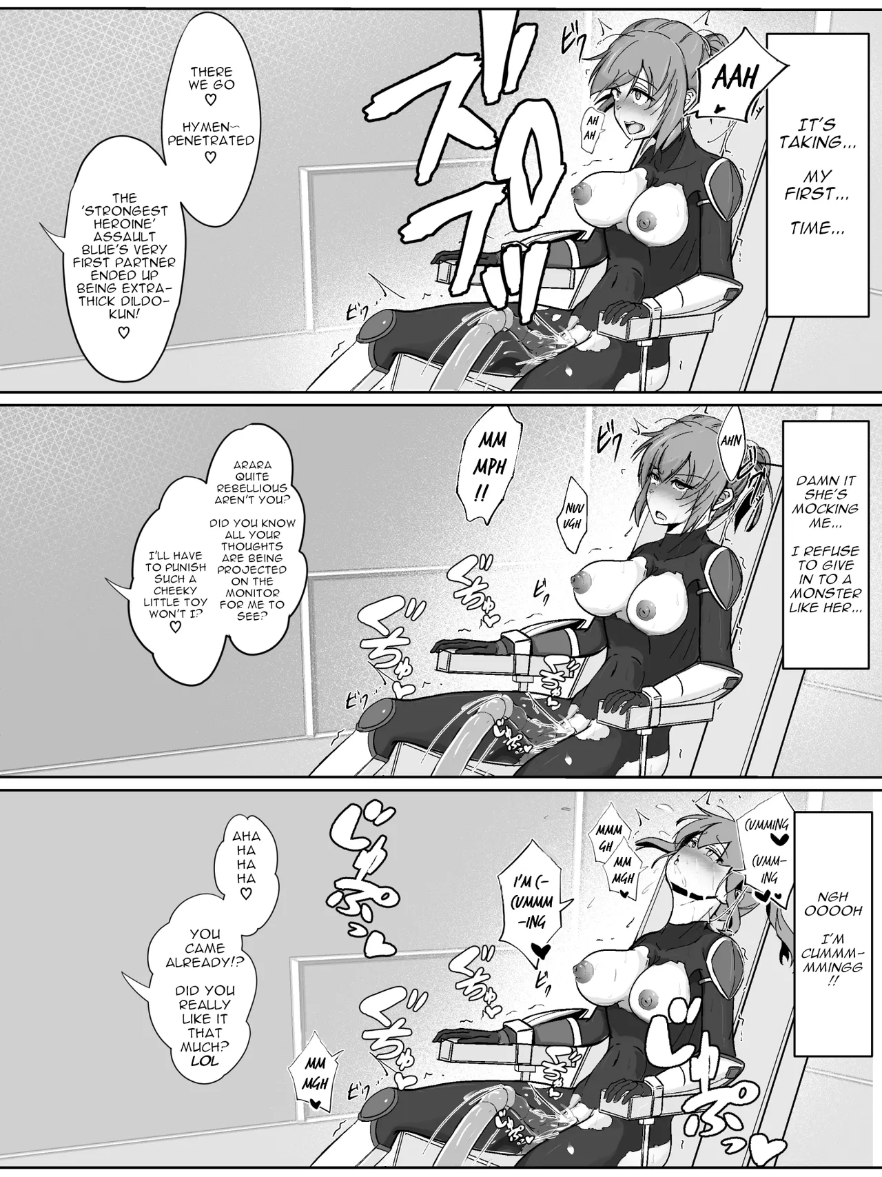 [Arujima]Soukou Senki Assault Blue ~Haiboku Heroine Subete o Ubaware Zetsubousu~[English] Page 13