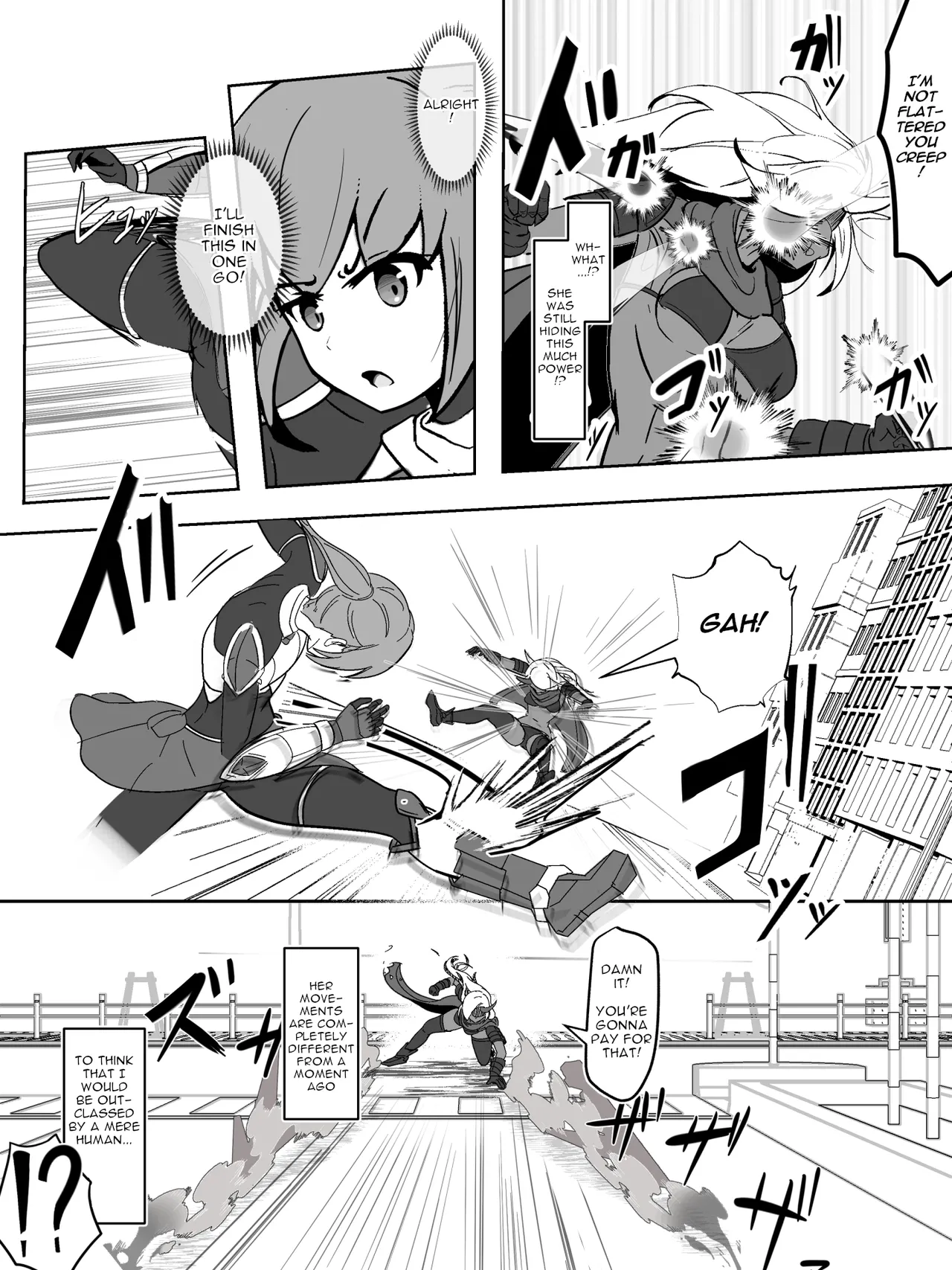 [Arujima]Soukou Senki Assault Blue ~Haiboku Heroine Subete o Ubaware Zetsubousu~[English] Page 4
