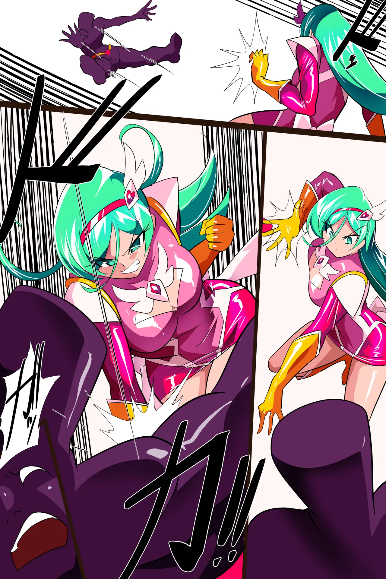 Heroine Harassment サイコレディ・ミーティアVS記憶改変アンドロイド Page 4