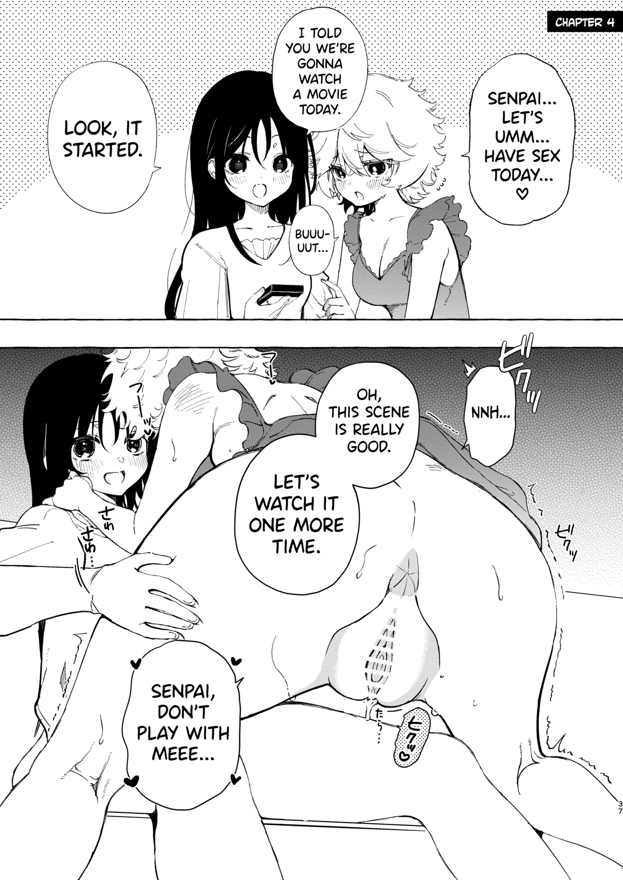 [Noyama]Circle no Senpai to Dekiai Ecchi - Doting sex with seniors in university club[English] [biribiri] Page 37