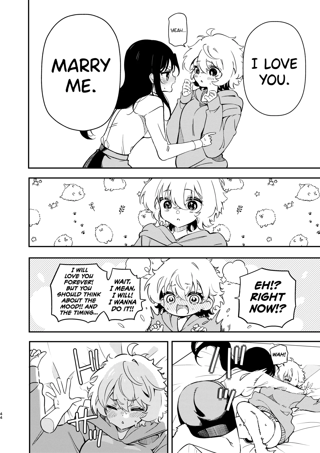 [Noyama]Circle no Senpai to Dekiai Ecchi - Doting sex with seniors in university club[English] [biribiri] Page 44
