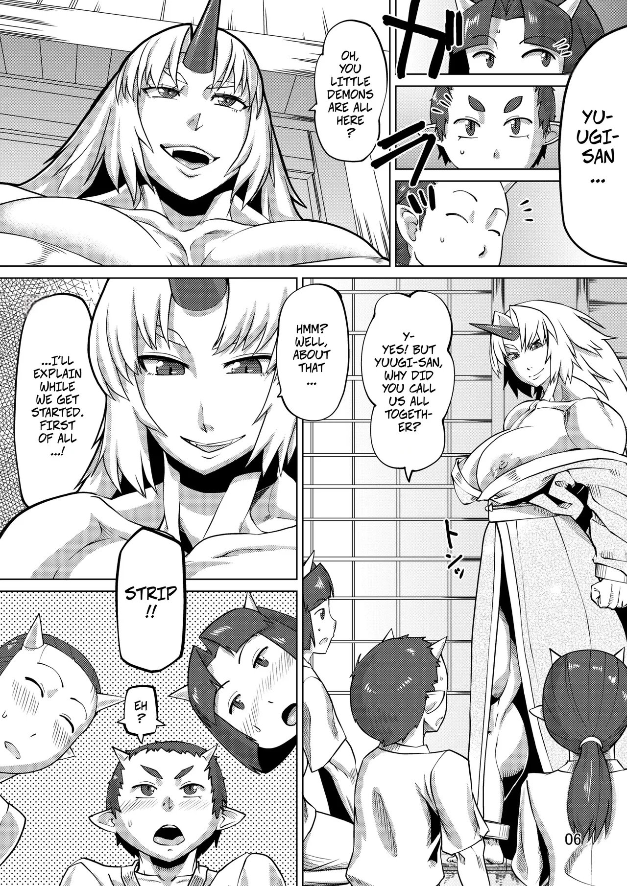 [Sora wa Chimidoro (JACKASSS)]Sanki Hissatsu | The Three Oni's Instant Loss(Touhou Project) [English] [CopyOf] [Digital] Page 5