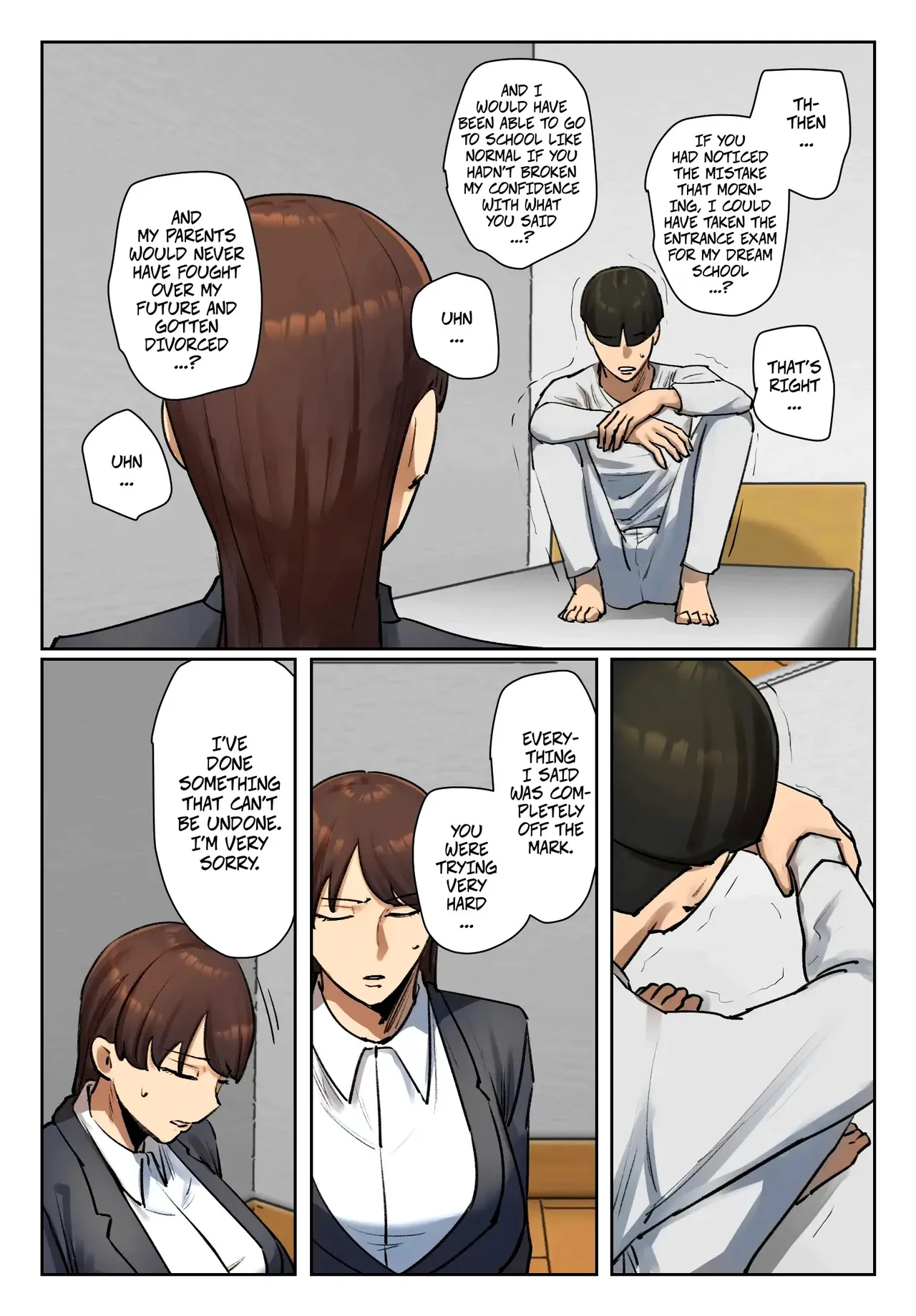 [Chotto B-sen]Strip Down To Your Underwear and Appologize To Your Student -- Seito no Shitagi o Tsukete Shazai Shiro[Full Color-ban] Page 13