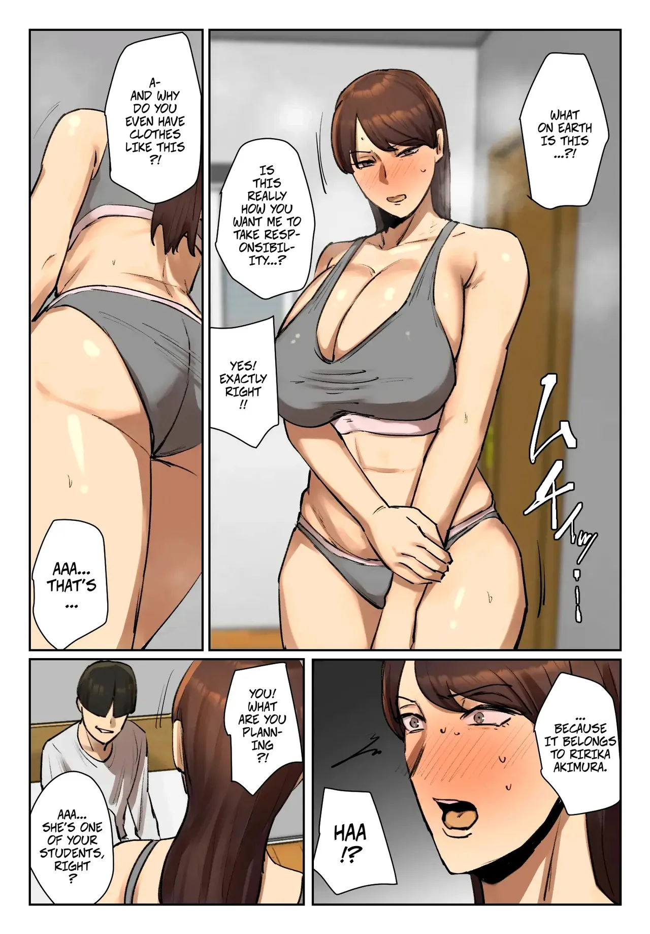 [Chotto B-sen]Strip Down To Your Underwear and Appologize To Your Student -- Seito no Shitagi o Tsukete Shazai Shiro[Full Color-ban] Page 16