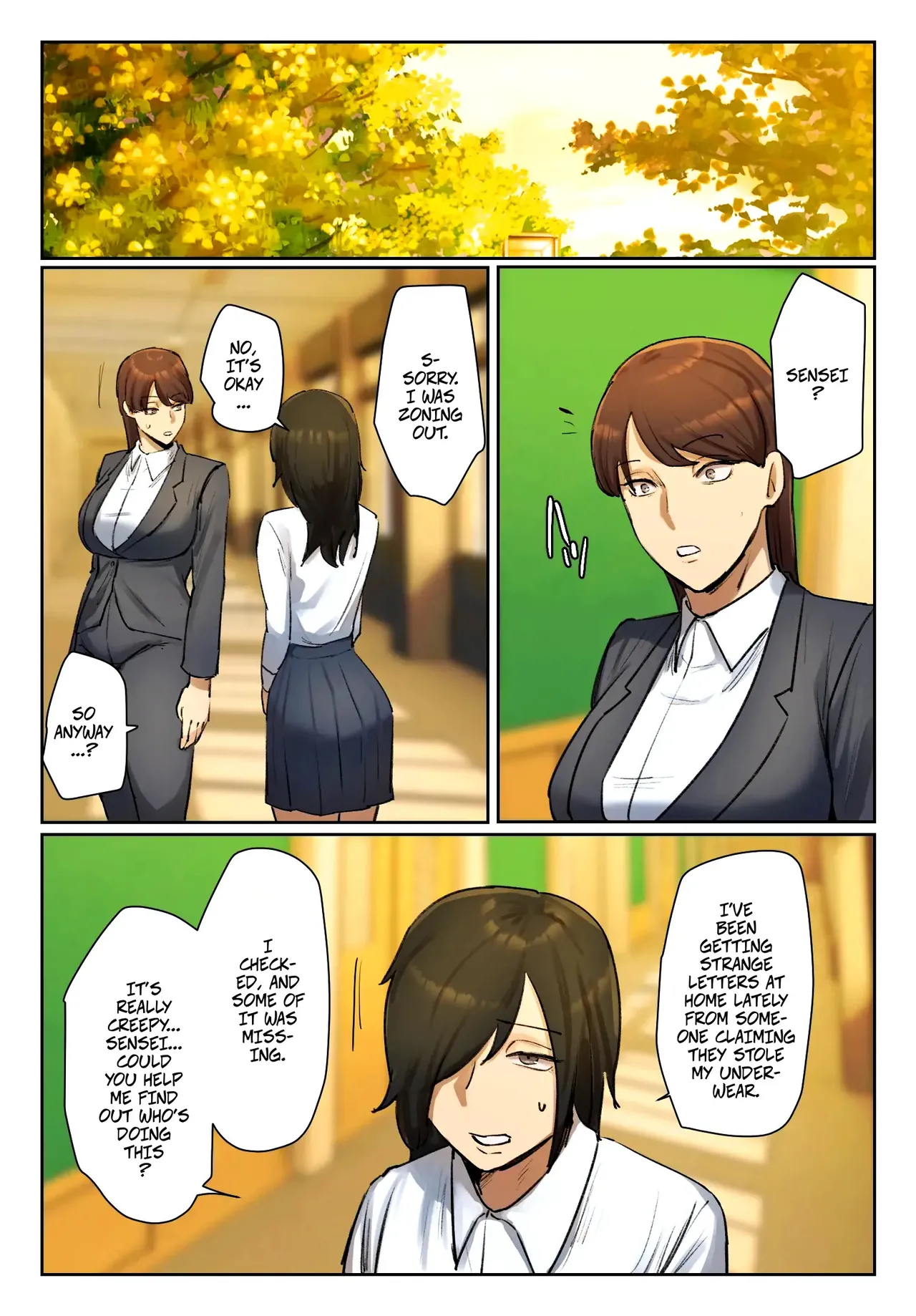 [Chotto B-sen]Strip Down To Your Underwear and Appologize To Your Student -- Seito no Shitagi o Tsukete Shazai Shiro[Full Color-ban] Page 35