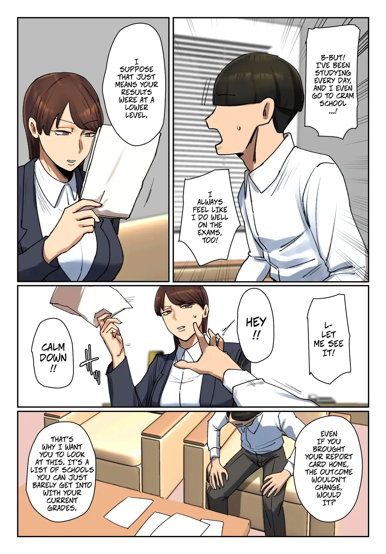 [Chotto B-sen]Strip Down To Your Underwear and Appologize To Your Student -- Seito no Shitagi o Tsukete Shazai Shiro[Full Color-ban] Page 5