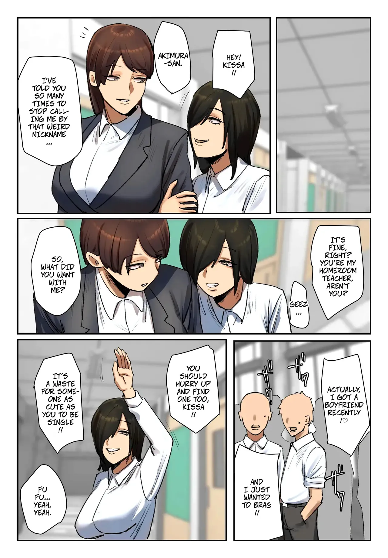 [Chotto B-sen]Strip Down To Your Underwear and Appologize To Your Student -- Seito no Shitagi o Tsukete Shazai Shiro[Full Color-ban] Page 8