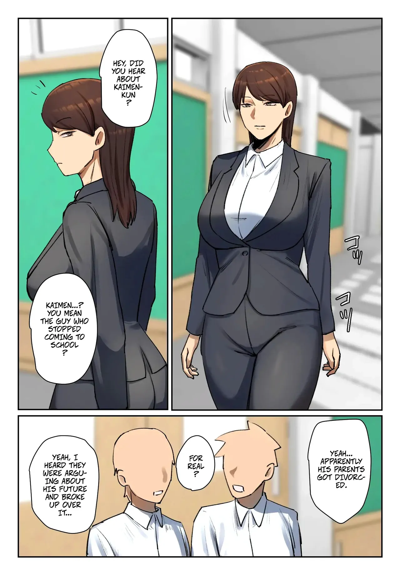 [Chotto B-sen]Strip Down To Your Underwear and Appologize To Your Student -- Seito no Shitagi o Tsukete Shazai Shiro[Full Color-ban] Page 9
