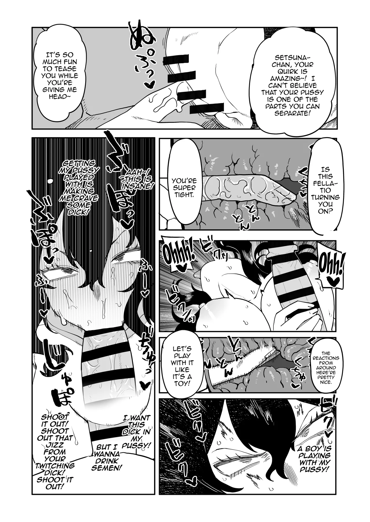 [Oekaki Kaki]Teisou Gyakuten no Hero Academia | Inverted Morality Hero Academia(Boku no Hero Academia) [CLASS 1-B COLLECTION] [English] {Doujins.com} Page 58