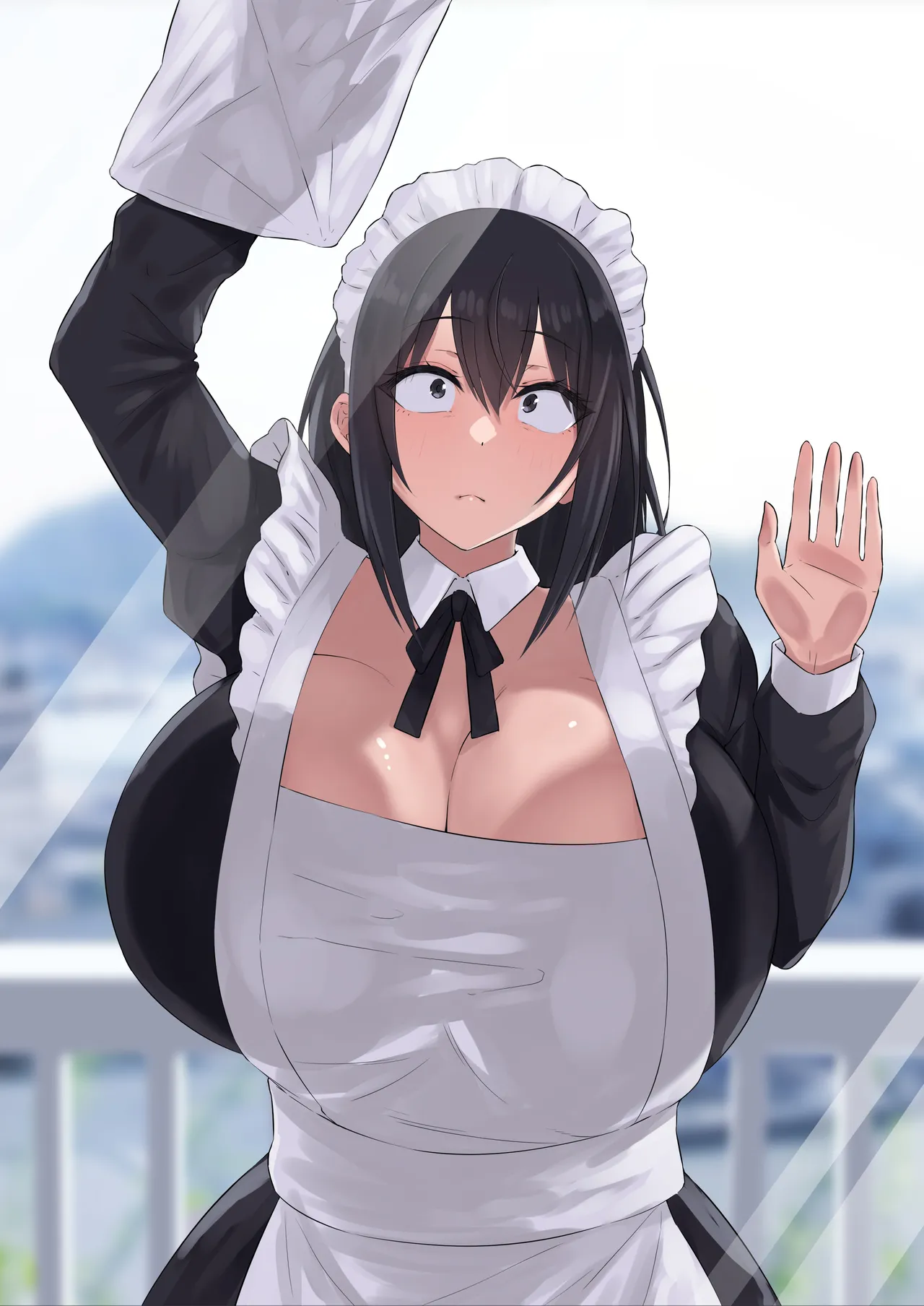 [inTheWorks (Aoi Negi)]Shihakugan no Bonyuu Maid wa Osuki desu ka?[Chinese] [甜族星人x我不看本子汉化] [Digital] Page 58