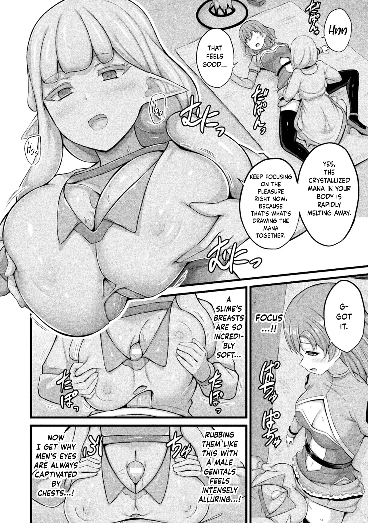 [Naitou Kirara]Slime Musume Meruru no Ecchi na Oshigoto Ch. 6(COMIC Unreal 2026-06 Vol. 121) [English] [Digital] Page 8