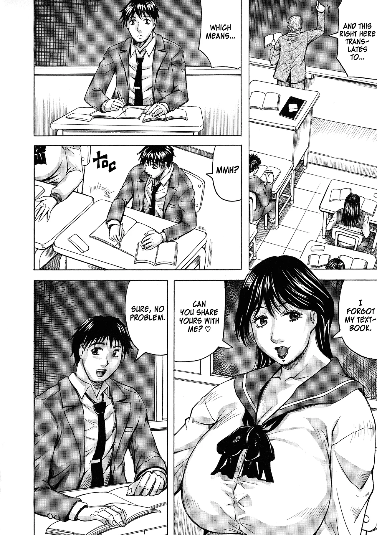 [Jamming]Jukujo Gakuen ~ Classmate wa Zen'in Jukujo ~ Okiniiri Touroku | Milf School ~All My Classmates Are Mature Women~(Ch.1) [English] [Kinsei Translations] Page 9