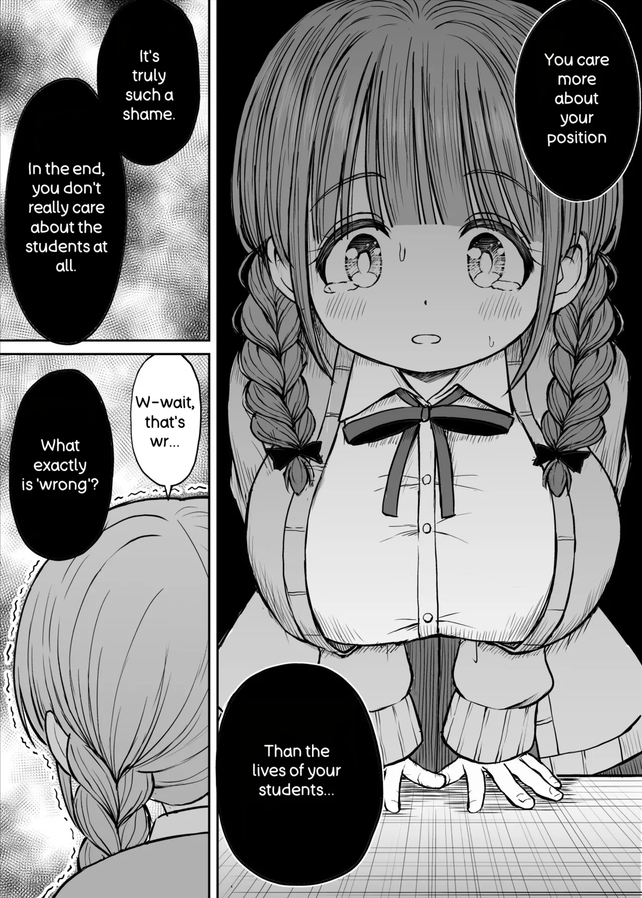 [Kotorakku]Please Don't Bully Sensei Too Much... ~The Day the Kind, Baby-Faced, Big-Breasted Hanasaki-Sensei’s Heart Broke~[English] Page 18