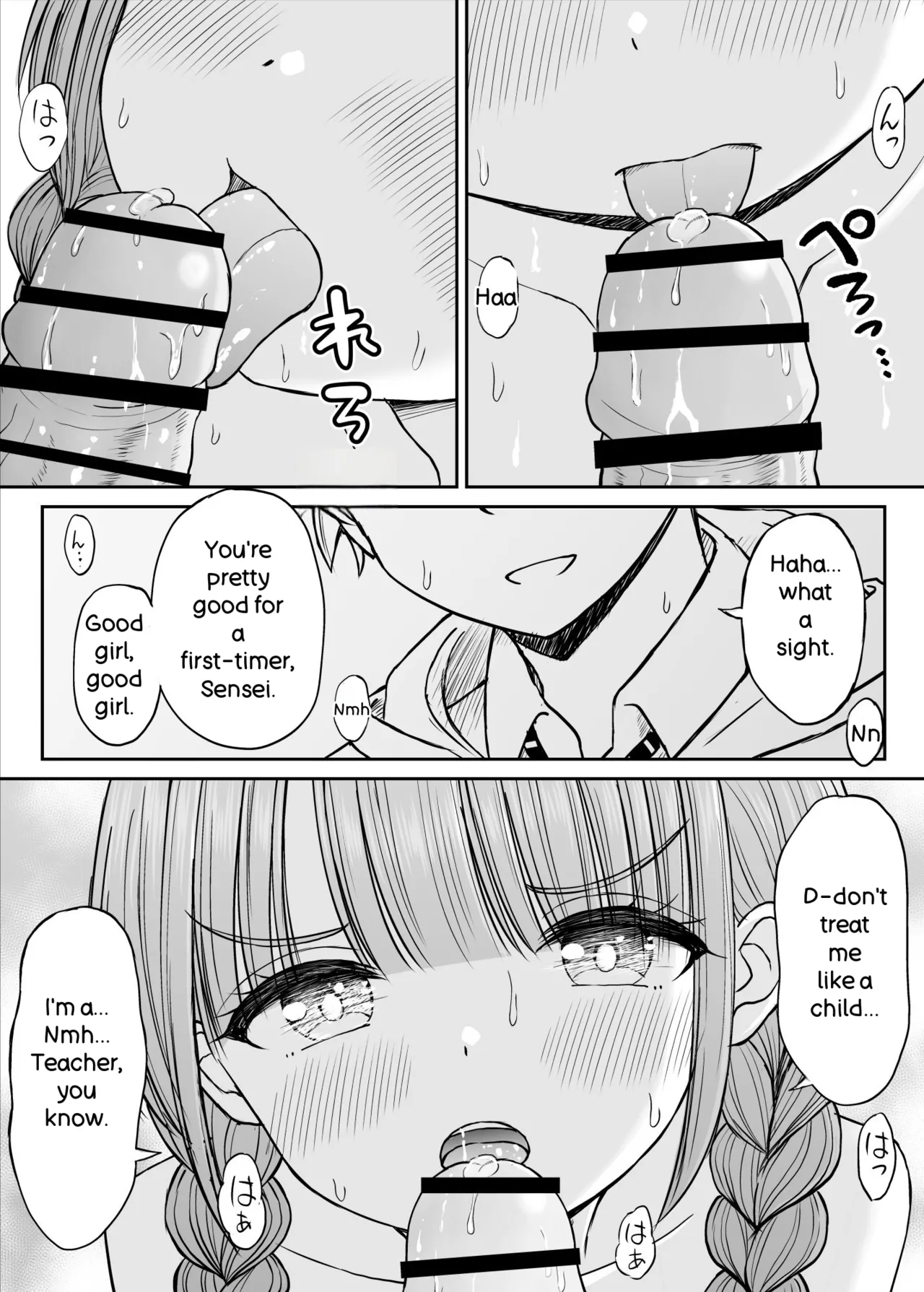 [Kotorakku]Please Don't Bully Sensei Too Much... ~The Day the Kind, Baby-Faced, Big-Breasted Hanasaki-Sensei’s Heart Broke~[English] Page 39