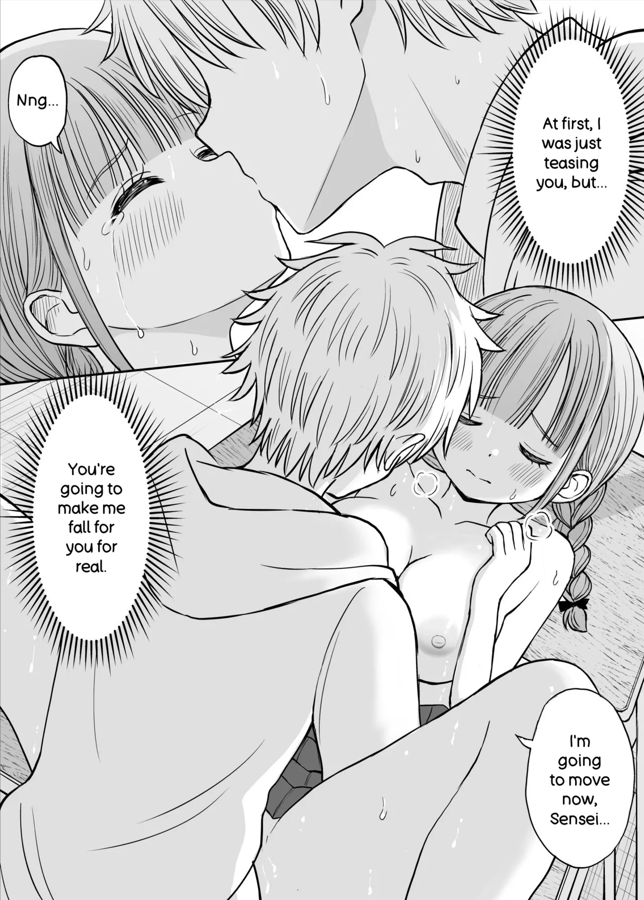 [Kotorakku]Please Don't Bully Sensei Too Much... ~The Day the Kind, Baby-Faced, Big-Breasted Hanasaki-Sensei’s Heart Broke~[English] Page 47