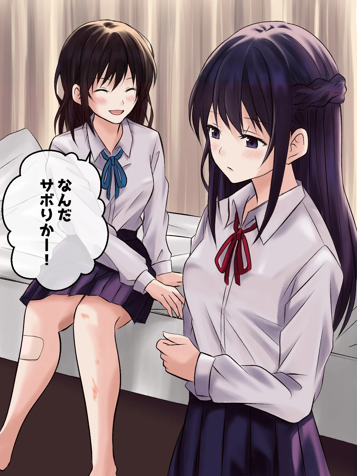 【tōkibi hatake de tsukamae te】akogare no sempai to hoken shitsu de yuri etchi Page 10