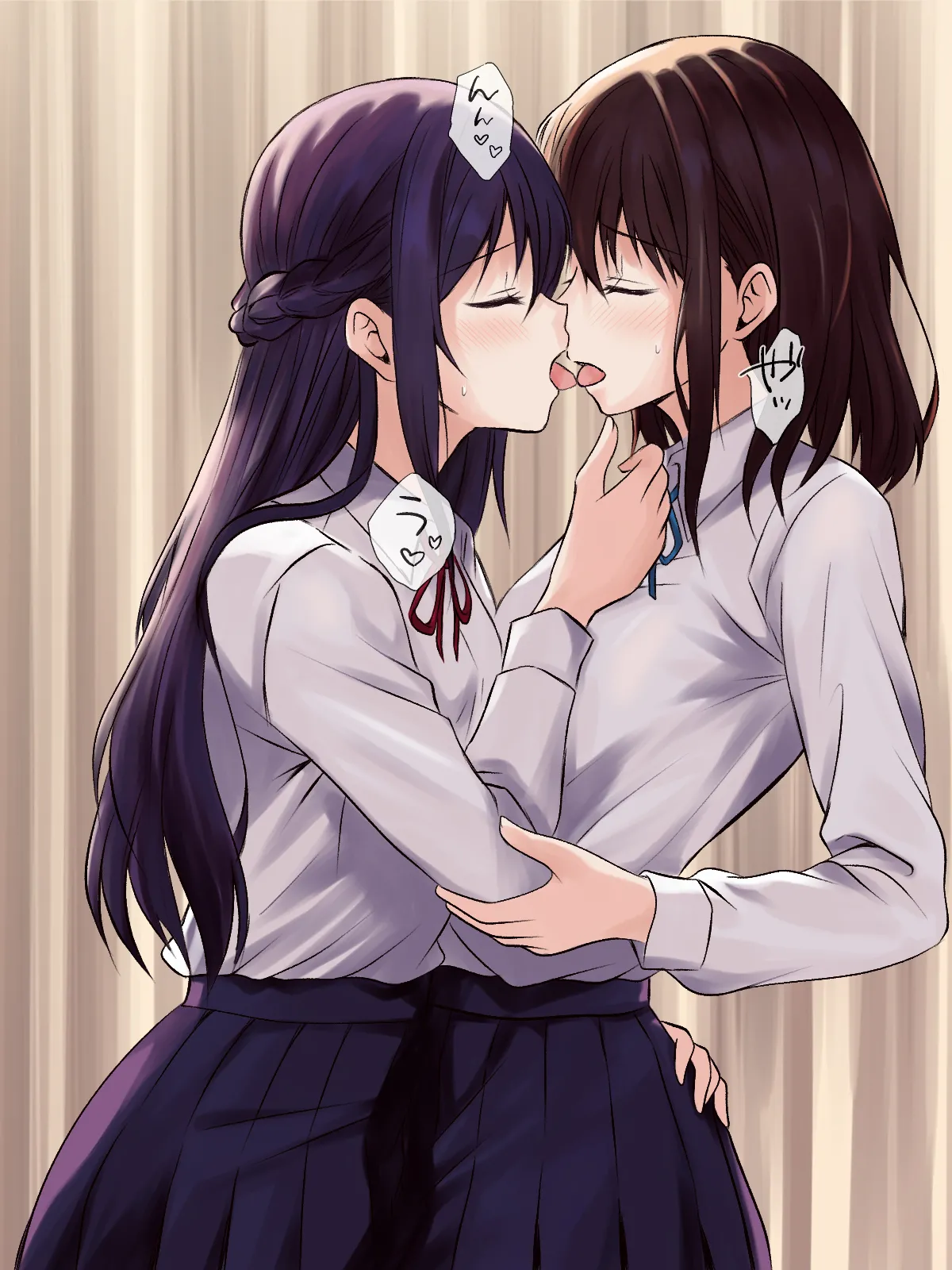 【tōkibi hatake de tsukamae te】akogare no sempai to hoken shitsu de yuri etchi Page 17