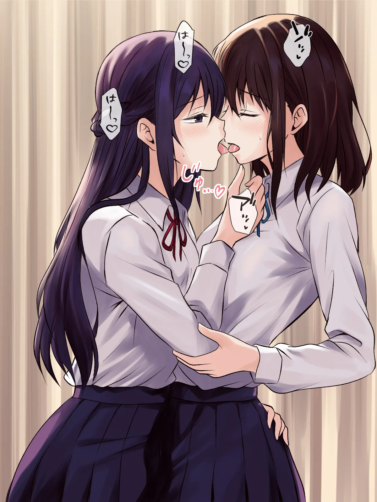 【tōkibi hatake de tsukamae te】akogare no sempai to hoken shitsu de yuri etchi Page 19