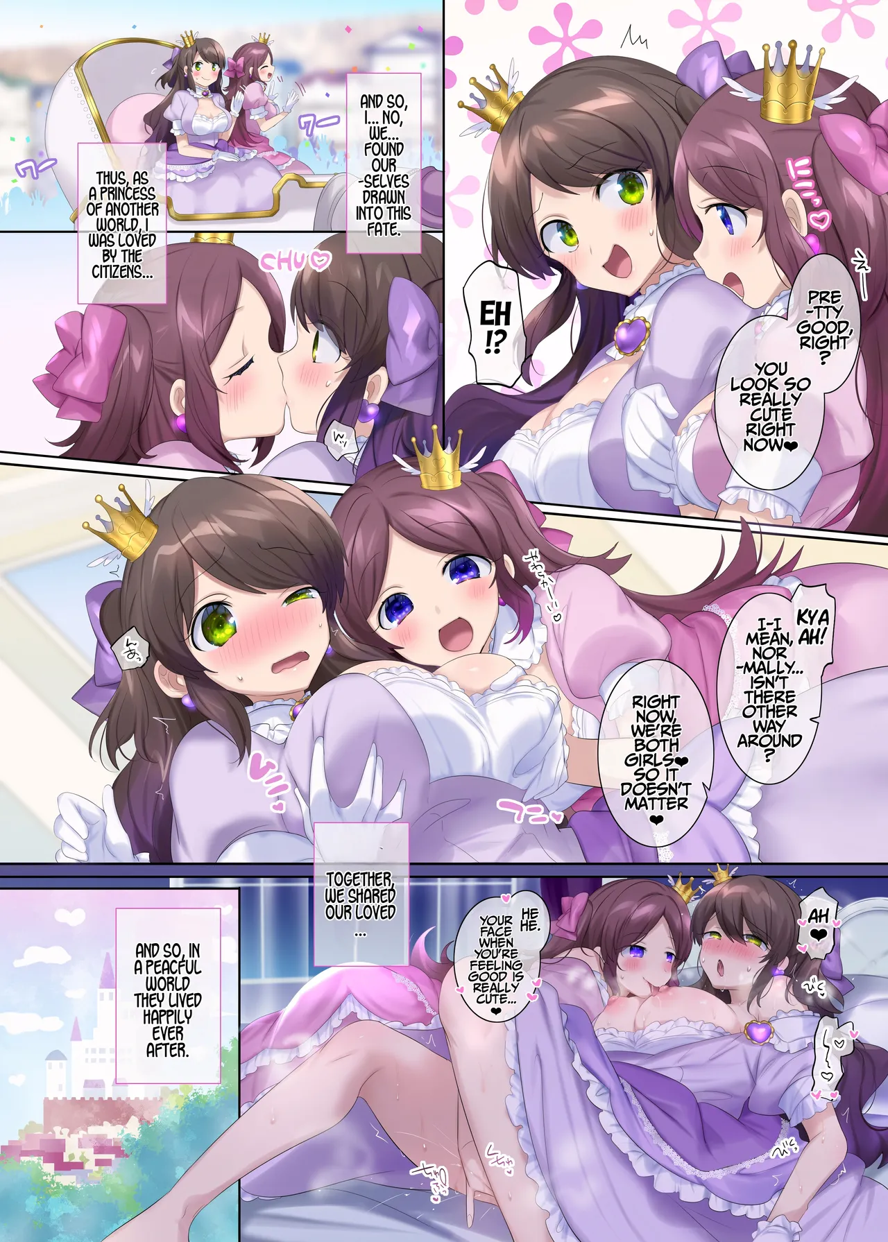 [Hiiragi Popura]TS Yuri Hime | TS Yuri Princess(TS sakuhin baraethi pakku! nyotai ka＆ hyouietc…＋α) [English] [Maika] Page 3