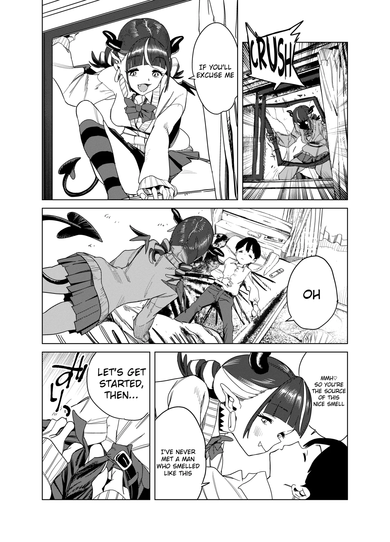 [Gya-tei]Tenkou Shitekita Gal Succubus no Gochisou wa Boku Hitori!? 2[English] Page 11