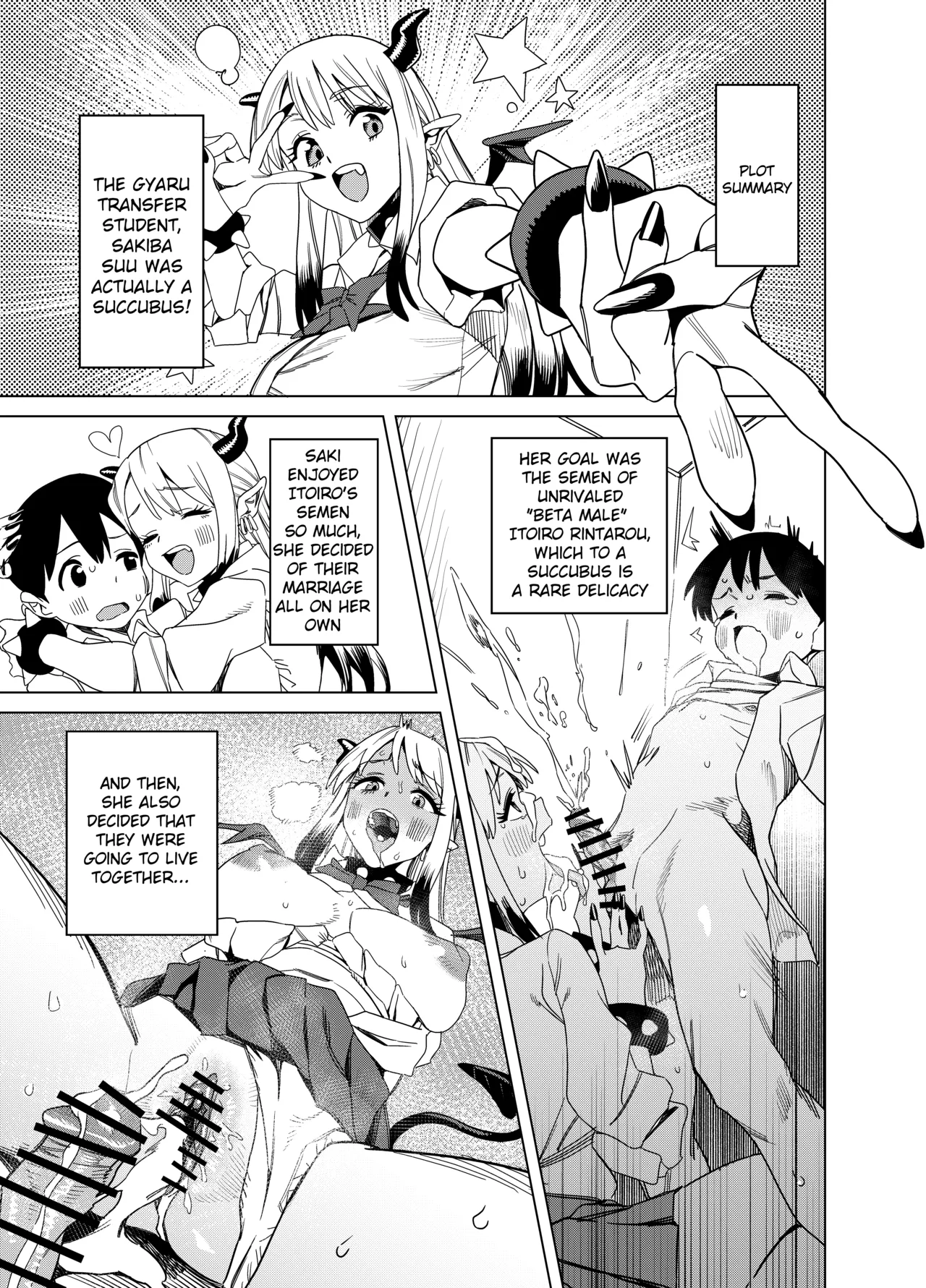 [Gya-tei]Tenkou Shitekita Gal Succubus no Gochisou wa Boku Hitori!? 2[English] Page 2