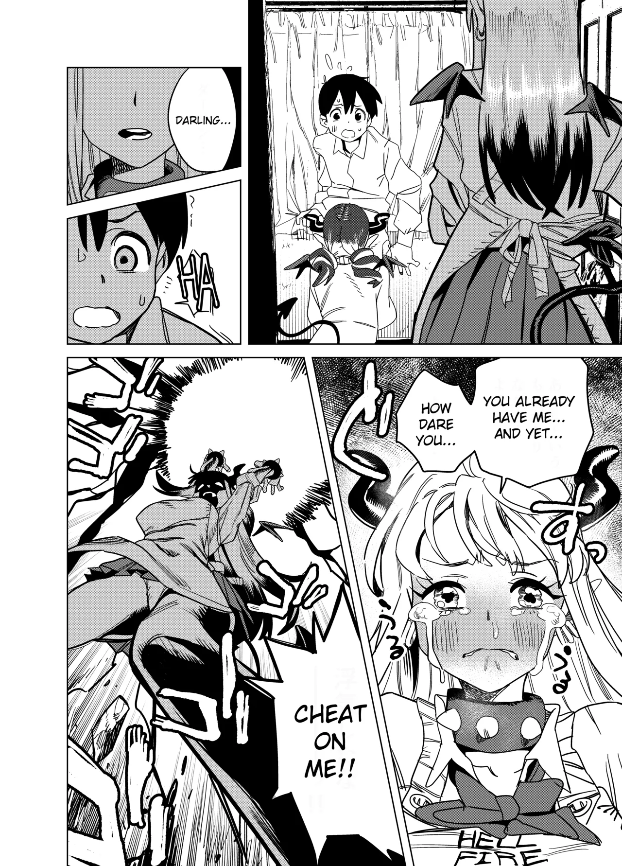 [Gya-tei]Tenkou Shitekita Gal Succubus no Gochisou wa Boku Hitori!? 2[English] Page 21