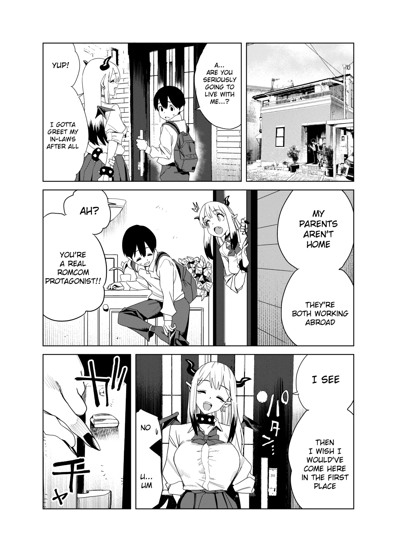[Gya-tei]Tenkou Shitekita Gal Succubus no Gochisou wa Boku Hitori!? 2[English] Page 4