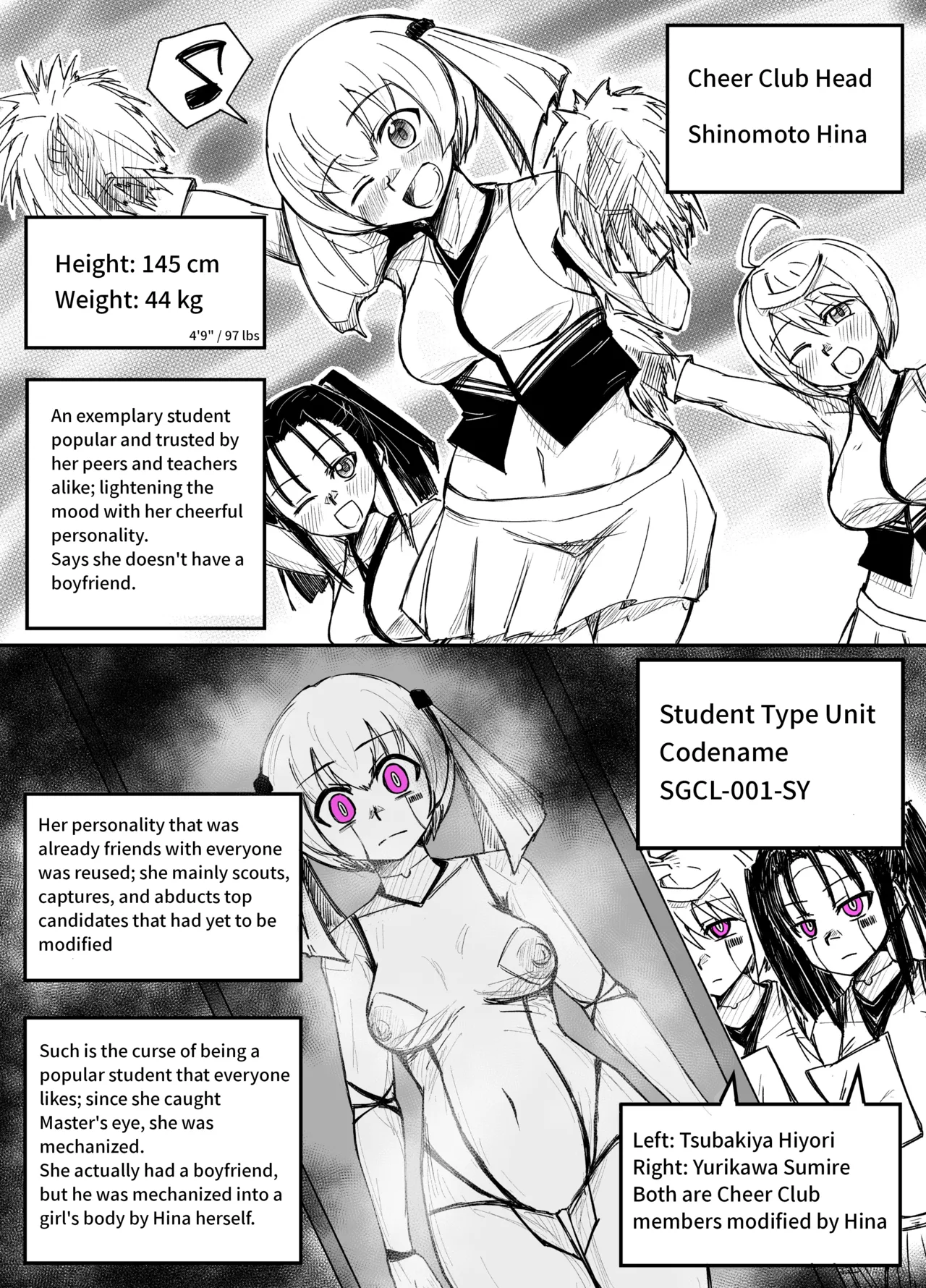[Tousyoku]Girls School Mechanization Manga 1-7[English] Page 12