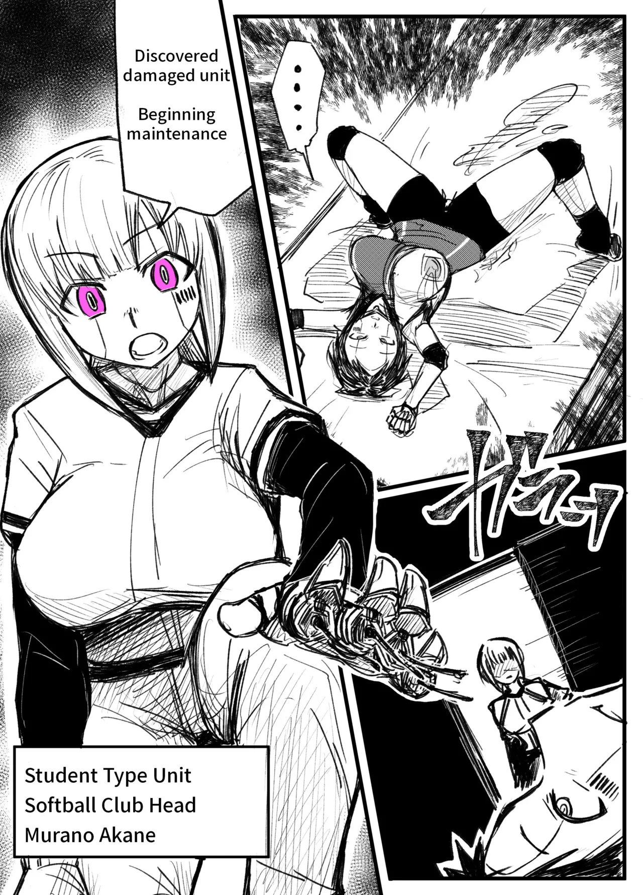 [Tousyoku]Girls School Mechanization Manga 1-7[English] Page 15