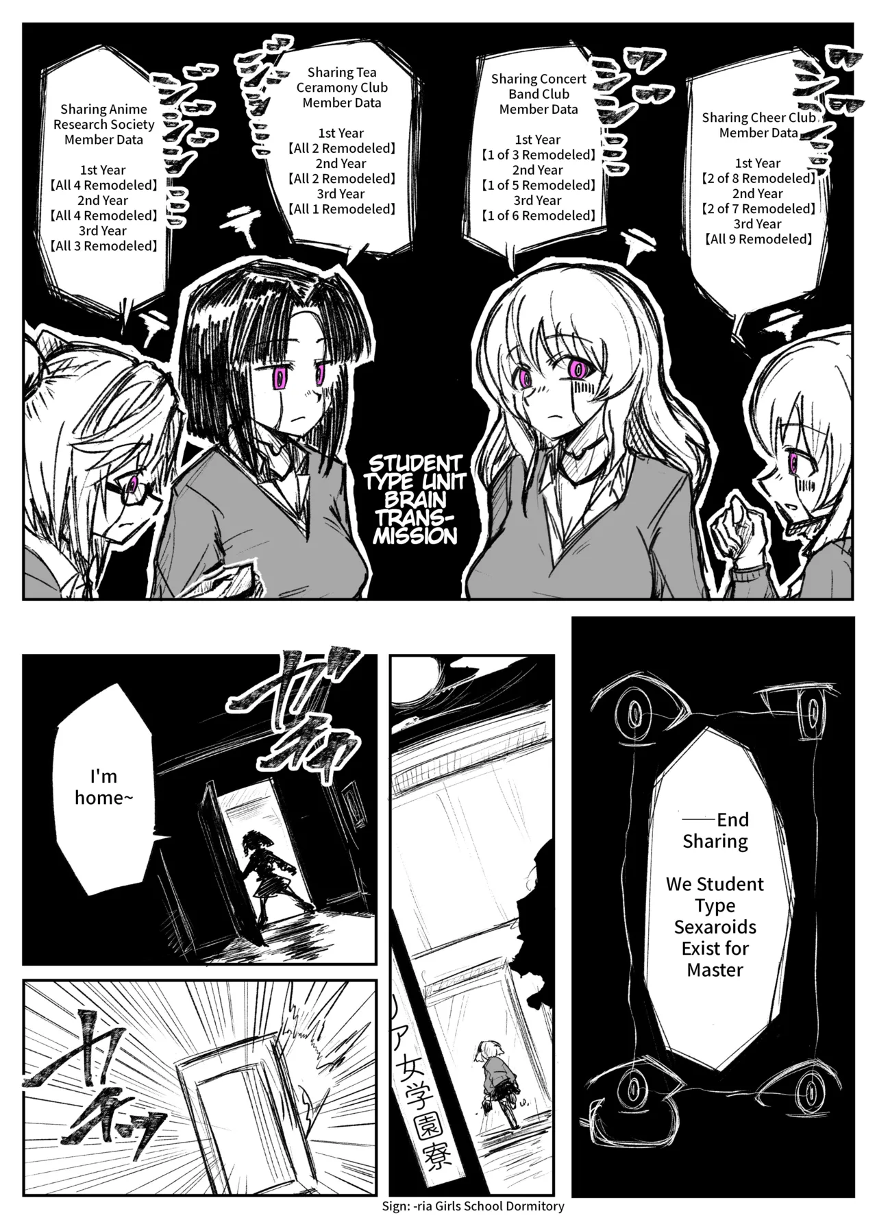 [Tousyoku]Girls School Mechanization Manga 1-7[English] Page 19