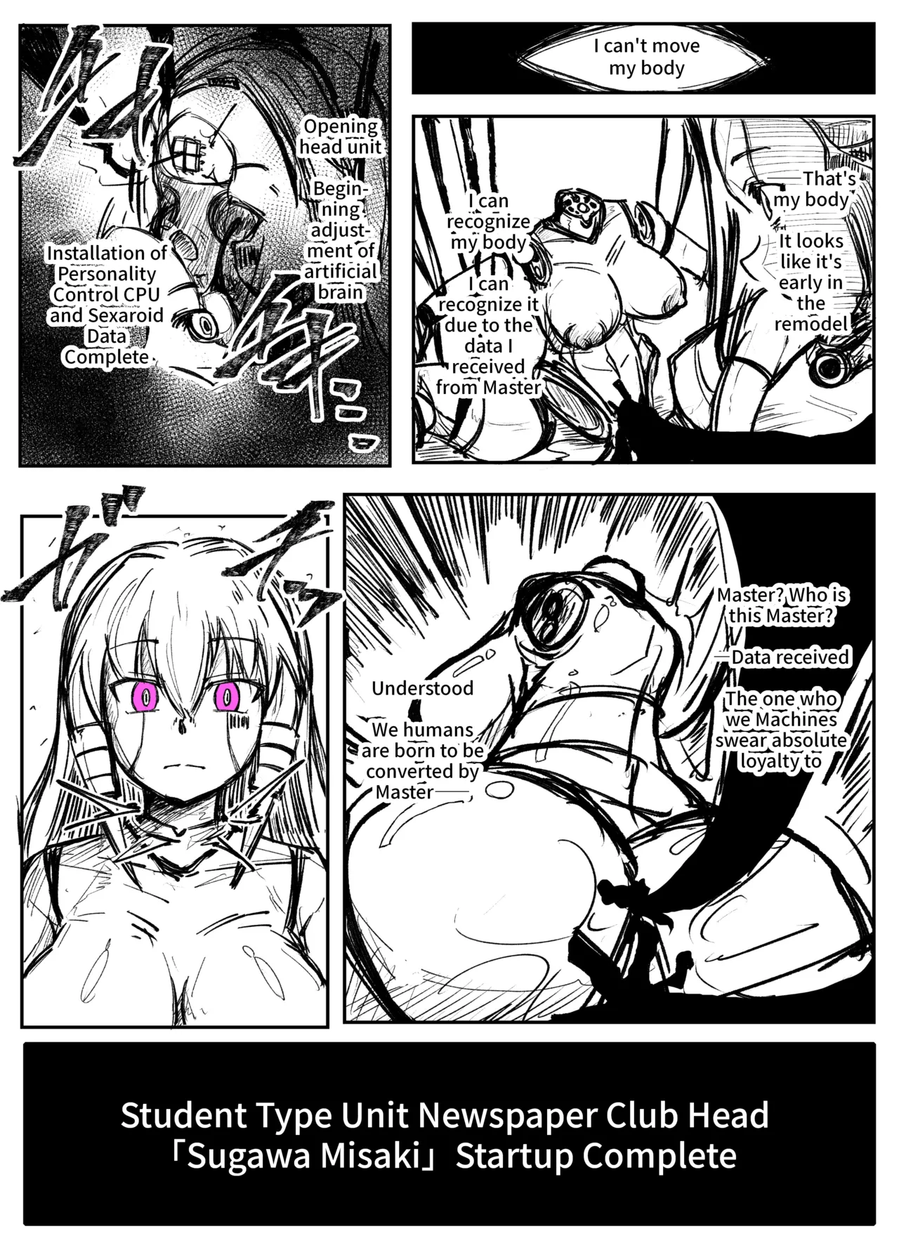 [Tousyoku]Girls School Mechanization Manga 1-7[English] Page 4