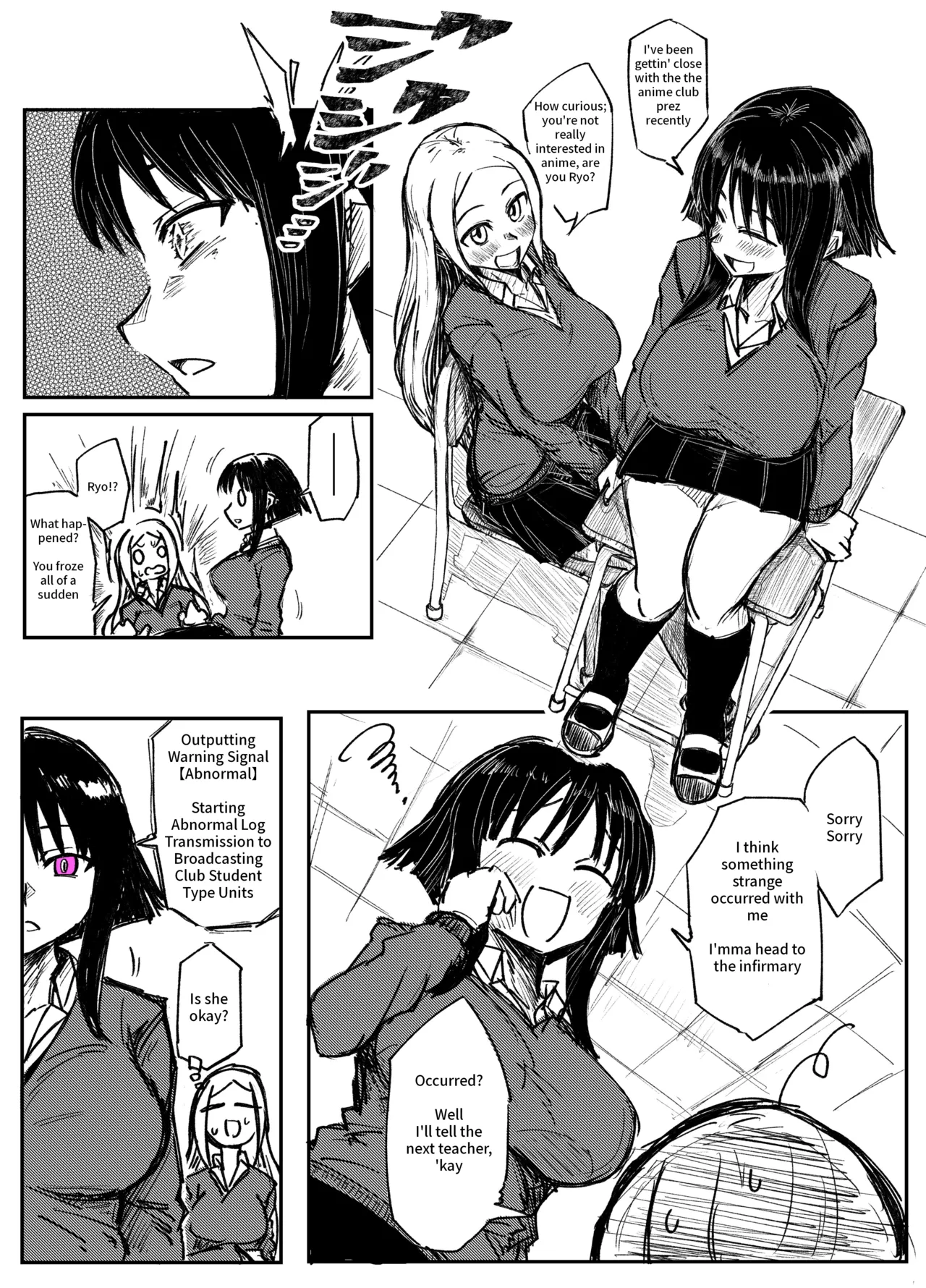 [Tousyoku]Girls School Mechanization Manga 1-7[English] Page 8
