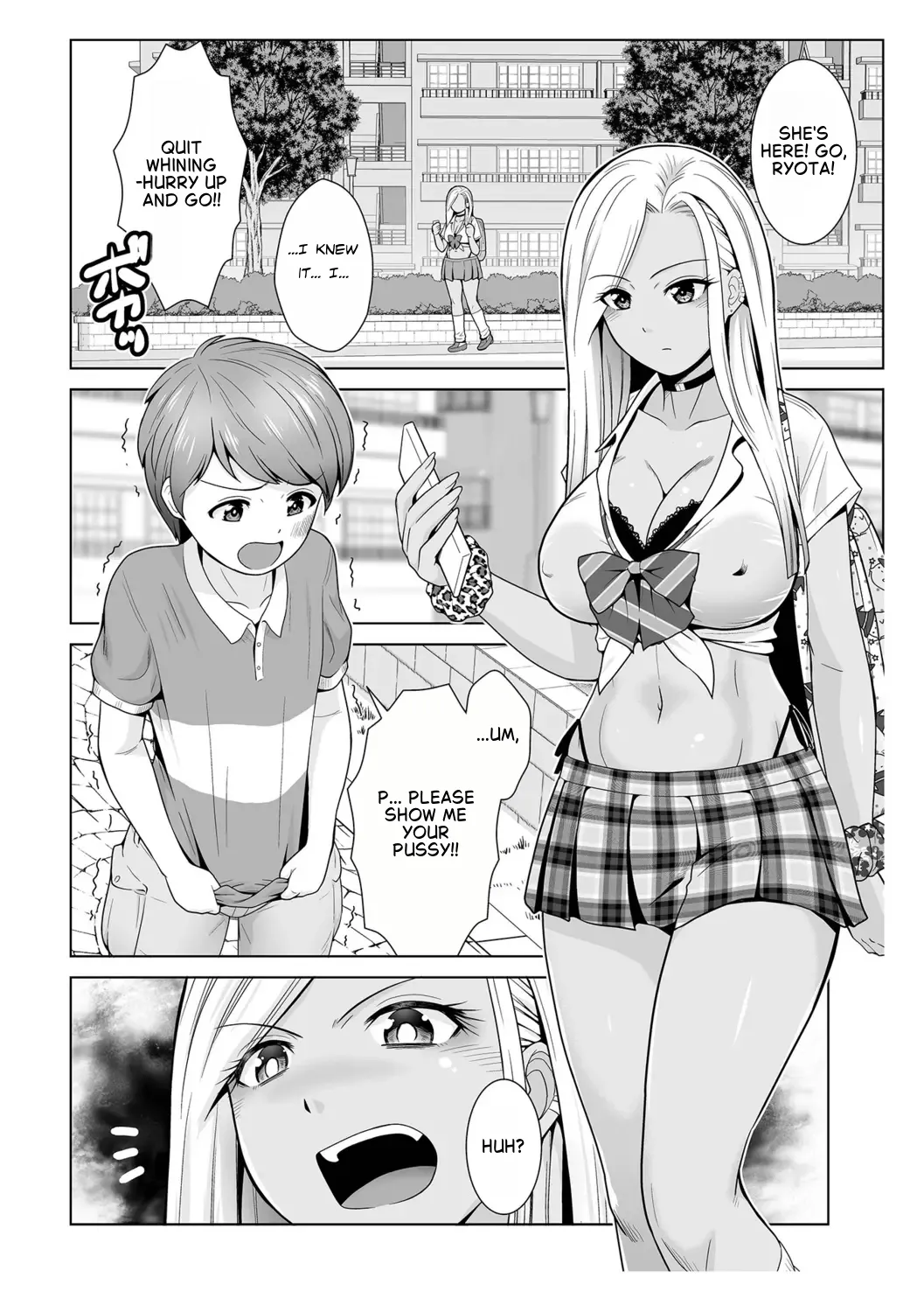 [ToWeR]Honto wa Yasashii Kuro Gal no Onee-san 01(WEB Ban COMIC Gekiyaba! Vol. 166) [English] Page 2