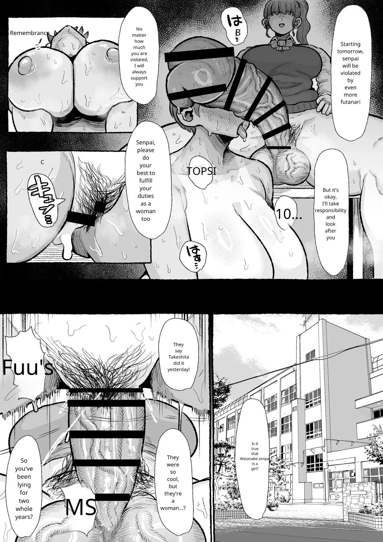 [Shrimp Cake]Futanari Gakuen no Onna ga Douiu Atsukai o Ukeru ka Anata wa Shitteimasu ka? Page 22