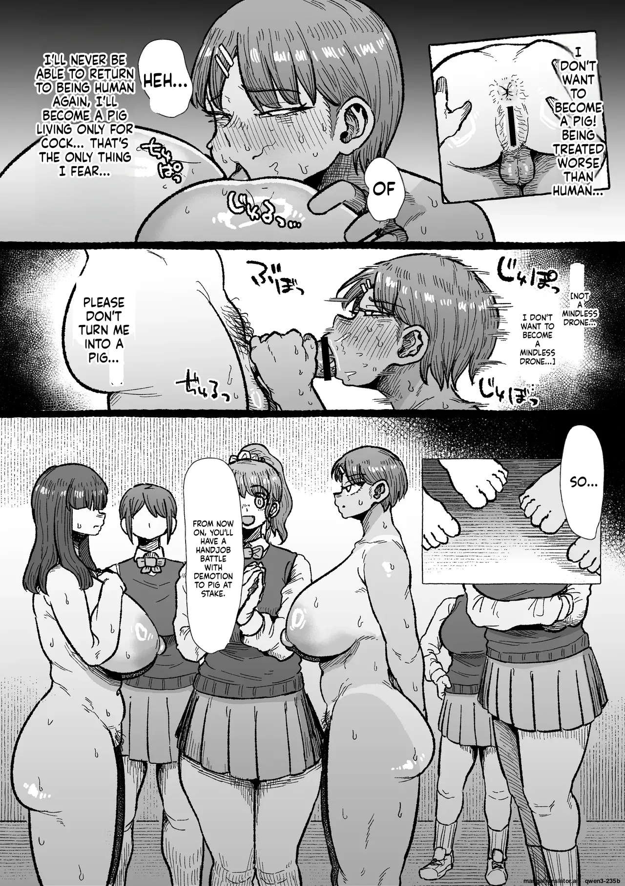 [Shrimp Cake]Futanari Gakuen no Onna ga Douiu Atsukai o Ukeru ka Anata wa Shitteimasu ka? Page 28