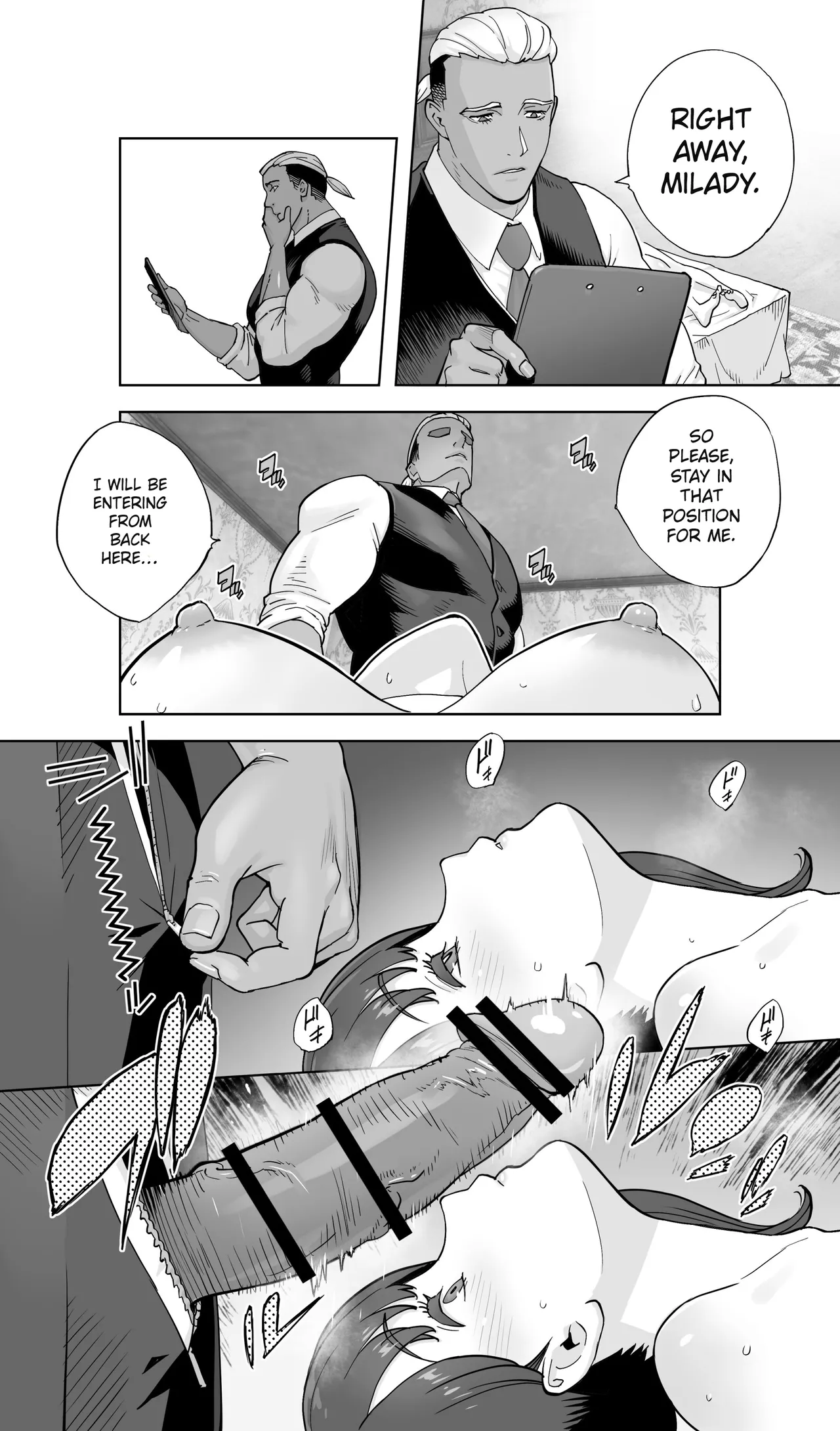 [STUDIO FUAN (Kotoyoshi Yumisuke)]Iki Jigoku Refle ni Tokeru Otto Tanshinfunin Hitozuma Inmou Ari[English] [MTL] Page 44